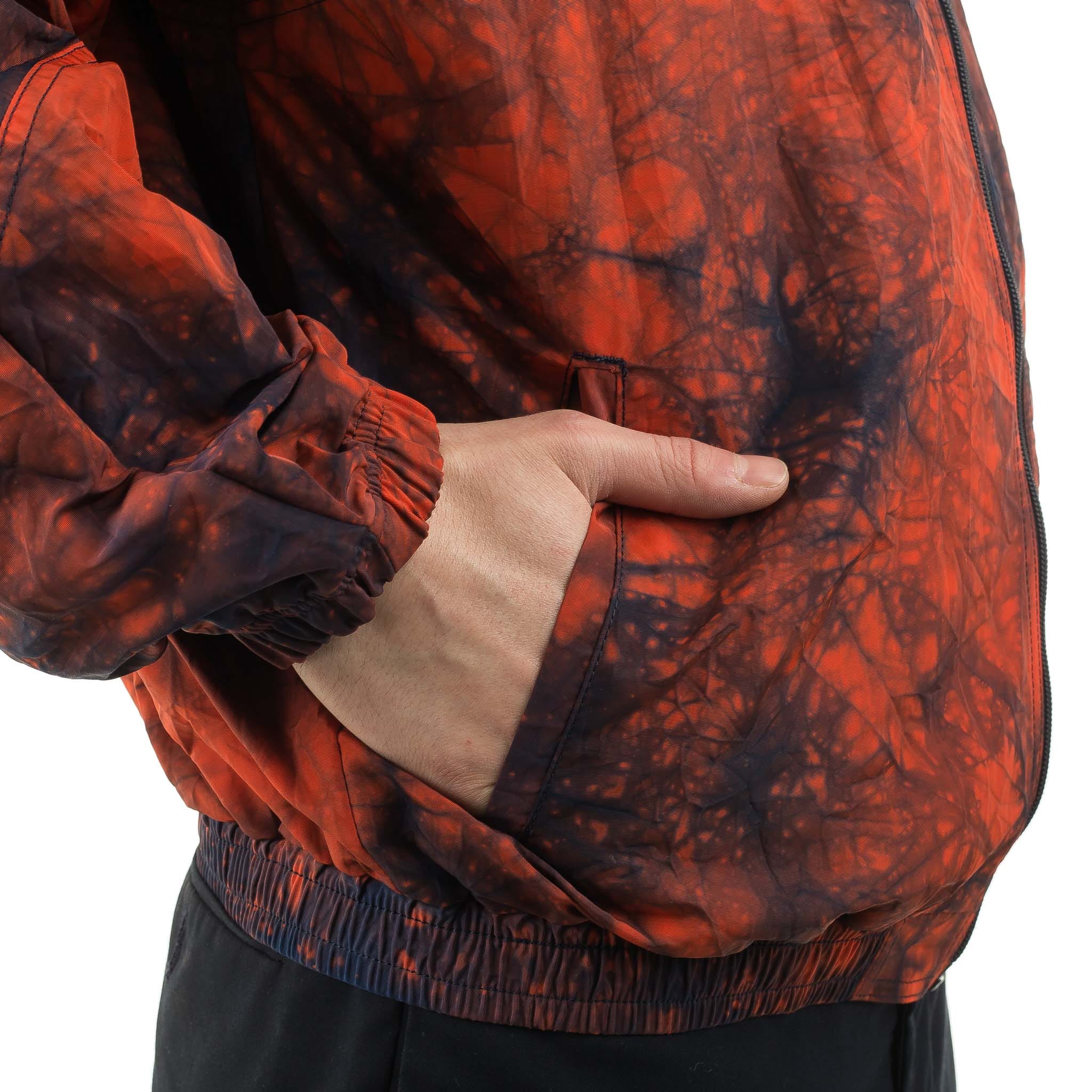 Blue Blue Japan Kagozome Nylon Oxford Jacket J6039 Orange