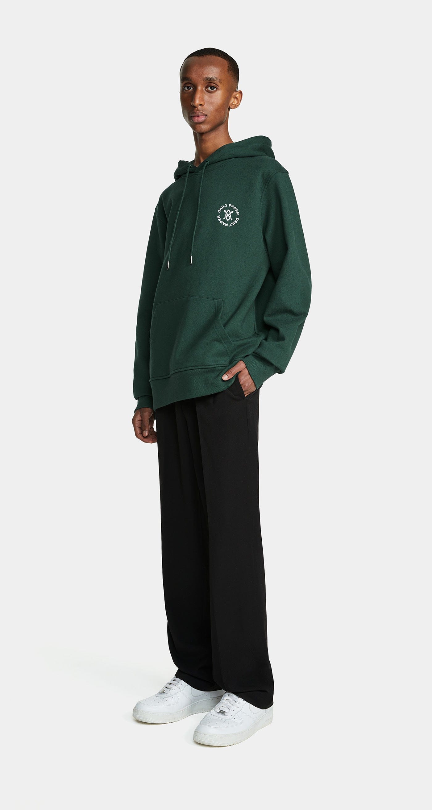 CIRCLE Pine Green Circle Hoodie