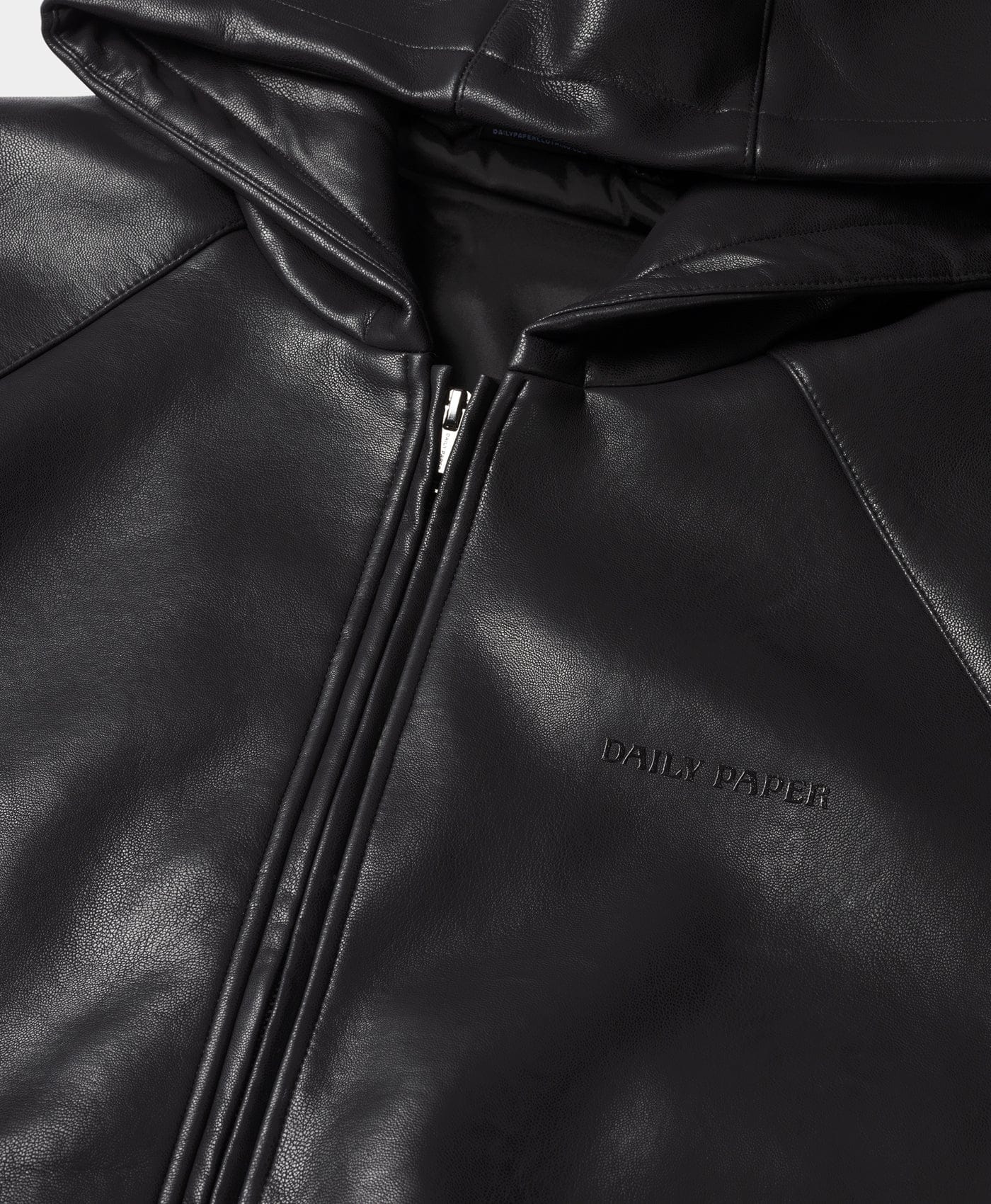 Daily Paper Black Pu Scuba Jacket