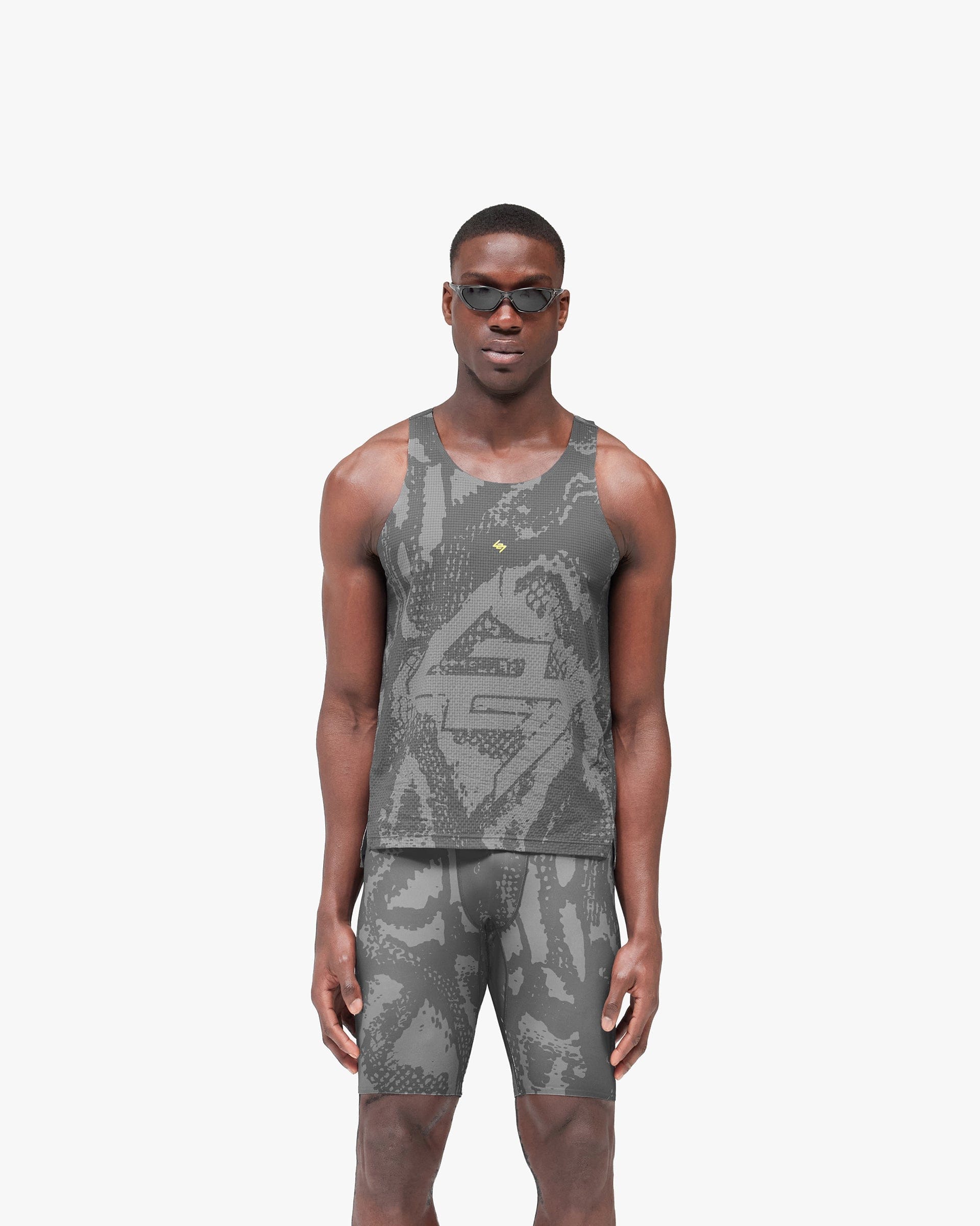 247 London Singlet - Vintage Grey