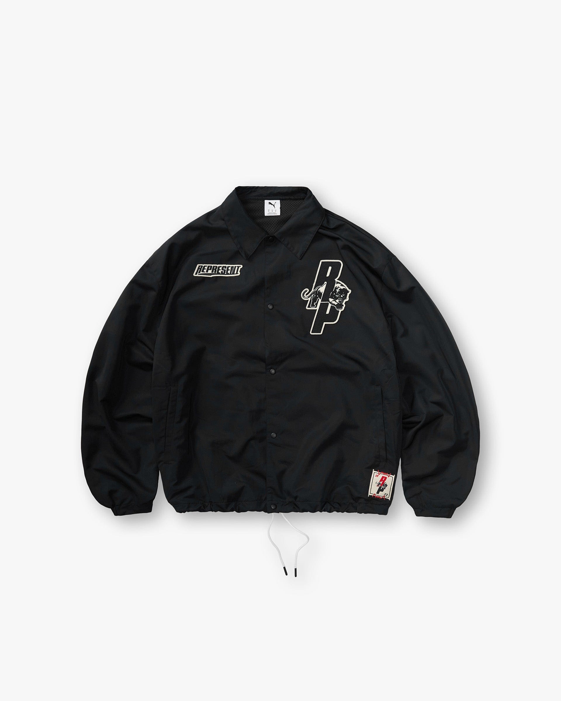 Exclusives Represent x Puma Coach Jacket - Puma Black