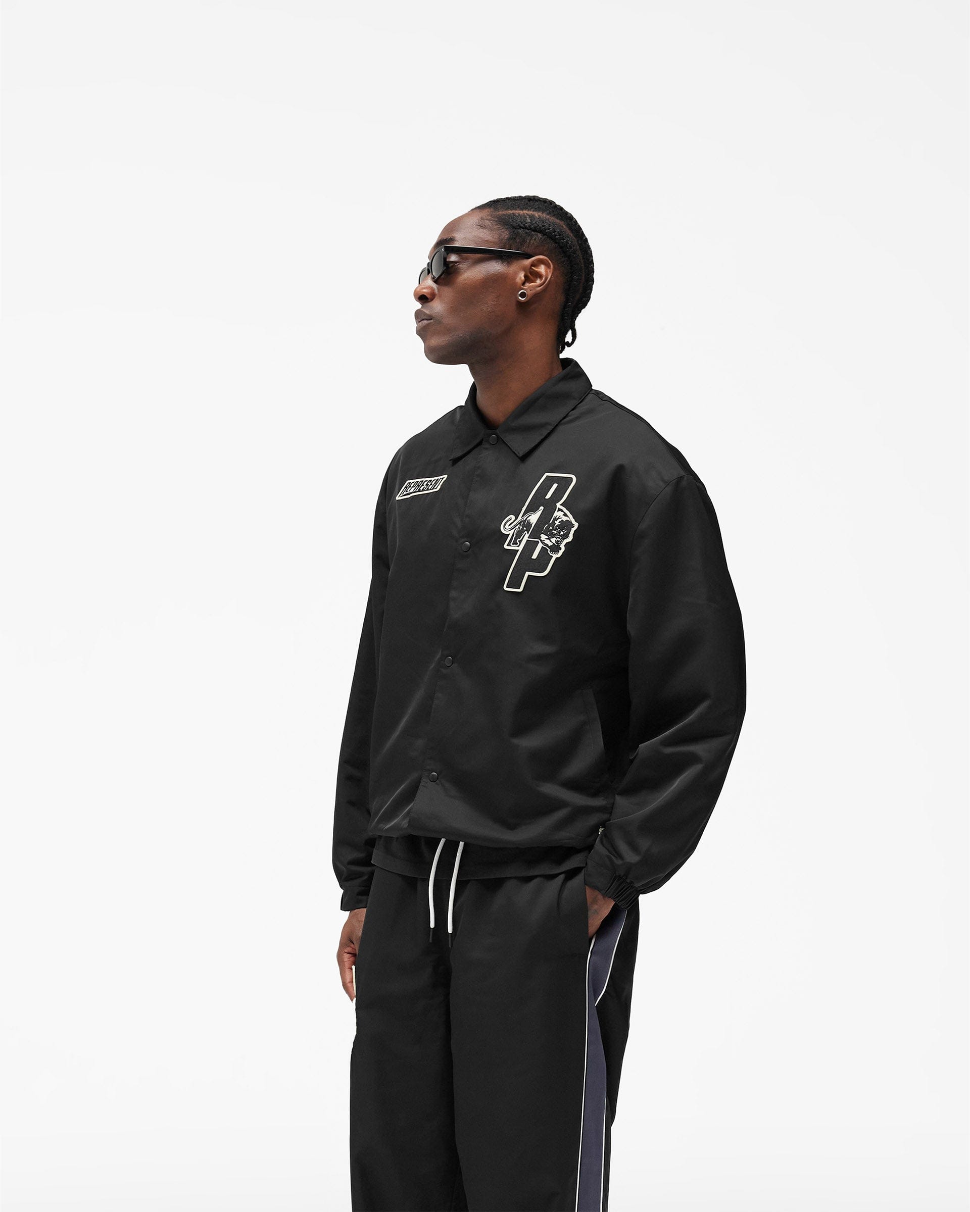 Exclusives Represent x Puma Coach Jacket - Puma Black