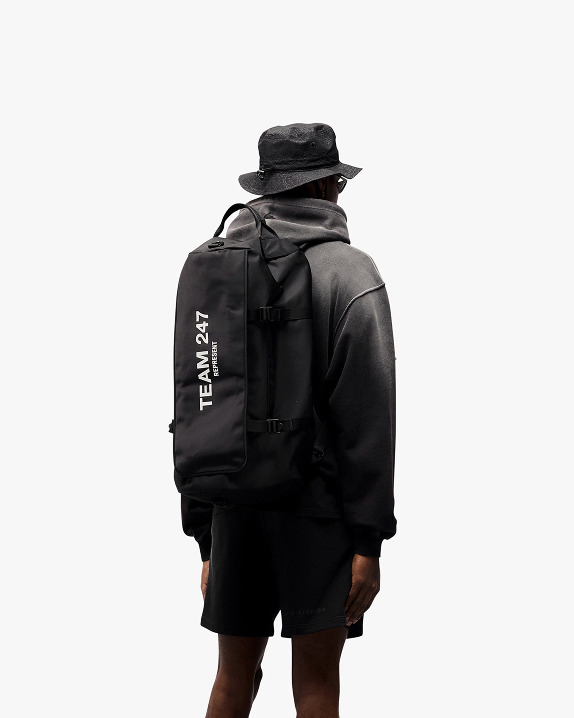 247 Motion Oversized Hoodie - Black
