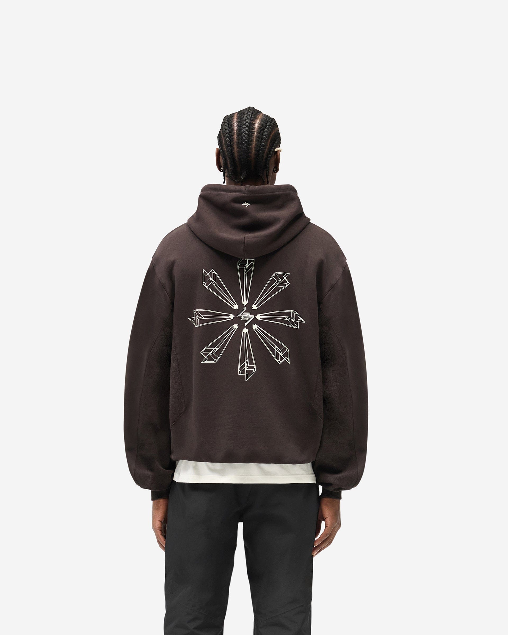 247 Uprising Oversized Hoodie - Chocolate