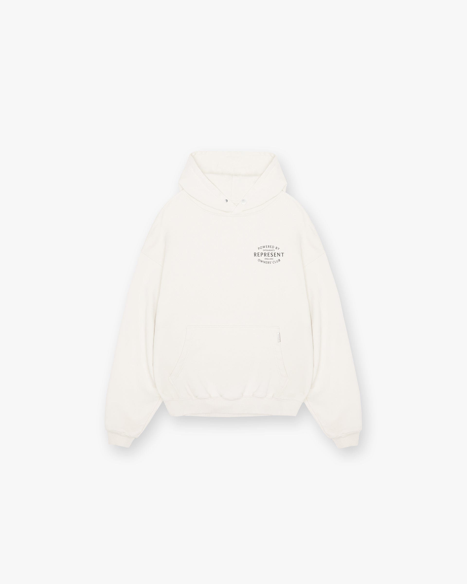 Owners Club Represent Owners Club Stamp Hoodie - Flat White