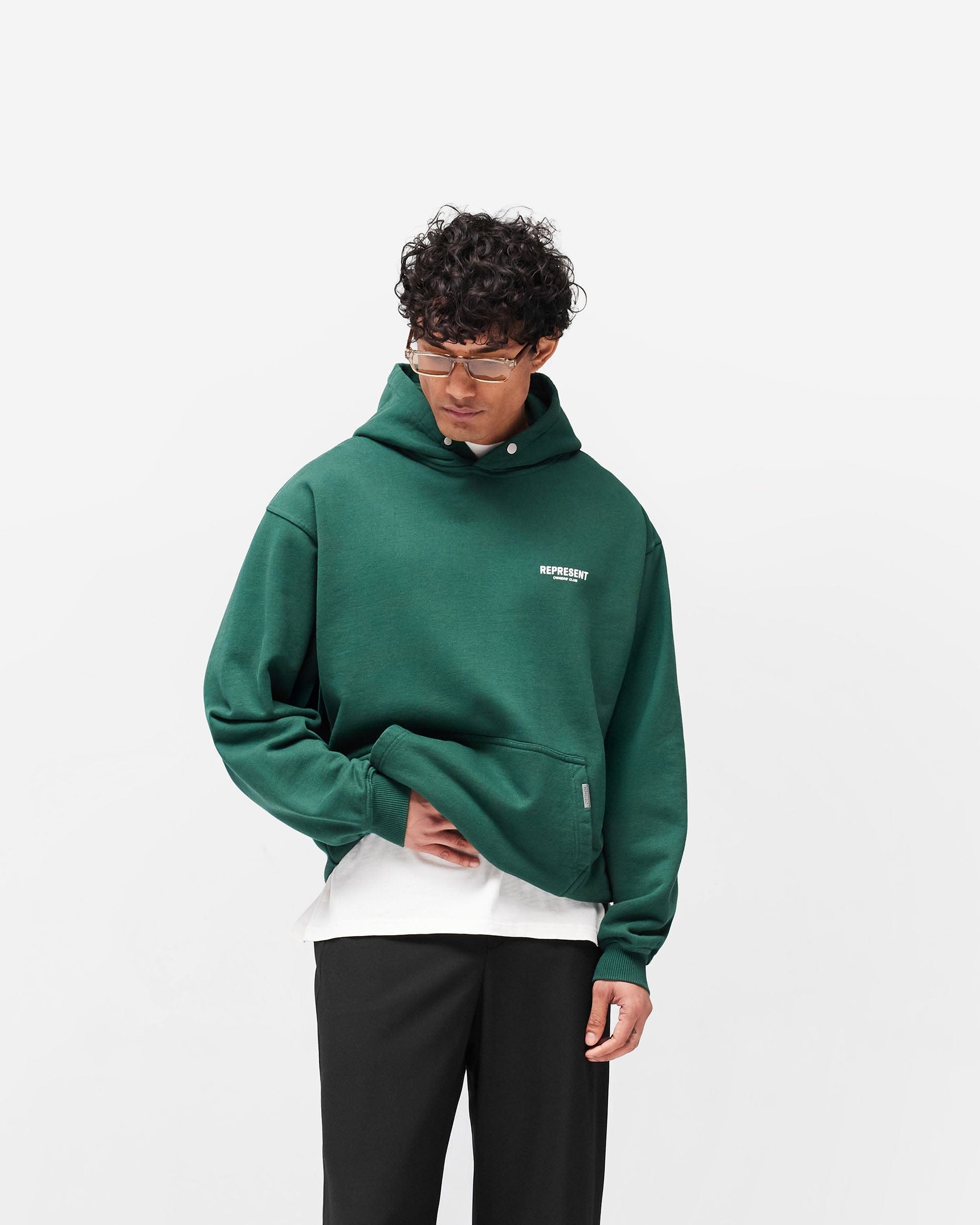 Owners Club Represent Owners Club Hoodie - Racing Green