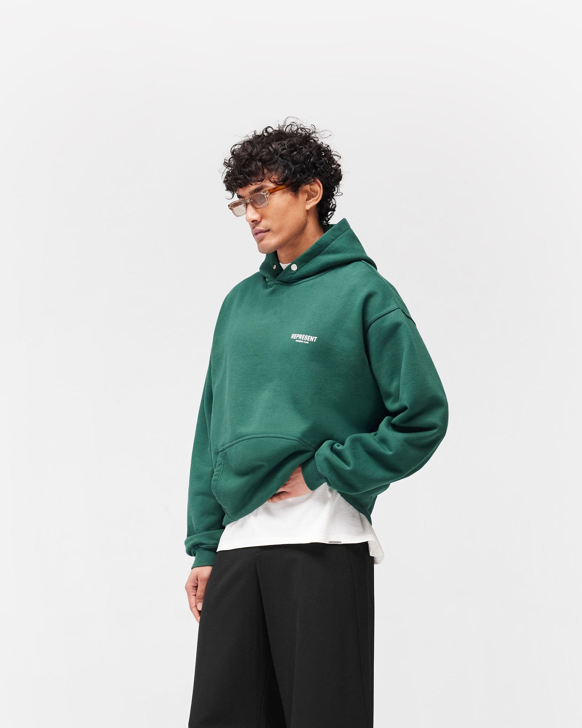 Owners Club Represent Owners Club Hoodie - Racing Green