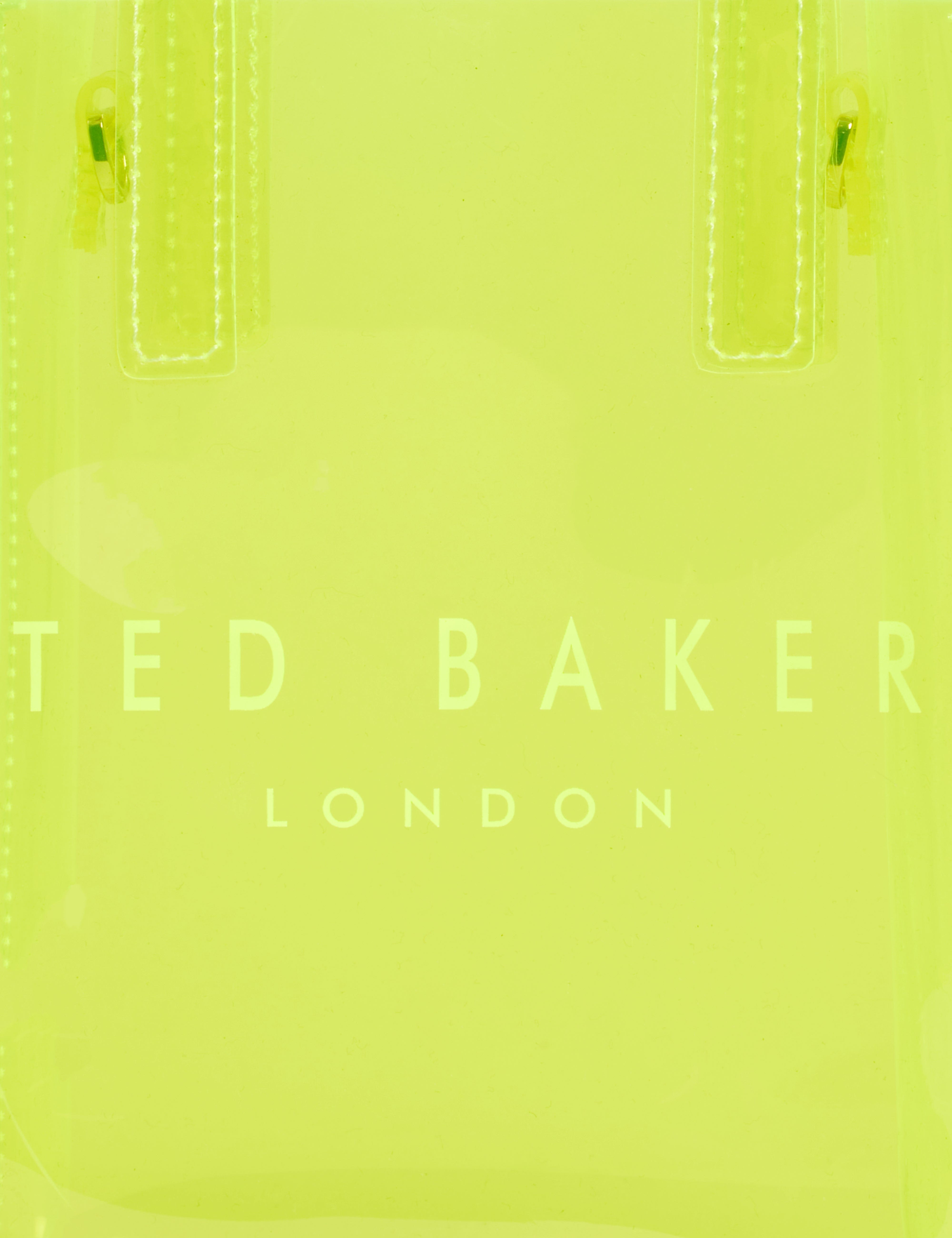 Ted Baker MOV Sheacon Transparent Nano Icon Bag Brt - Yellow