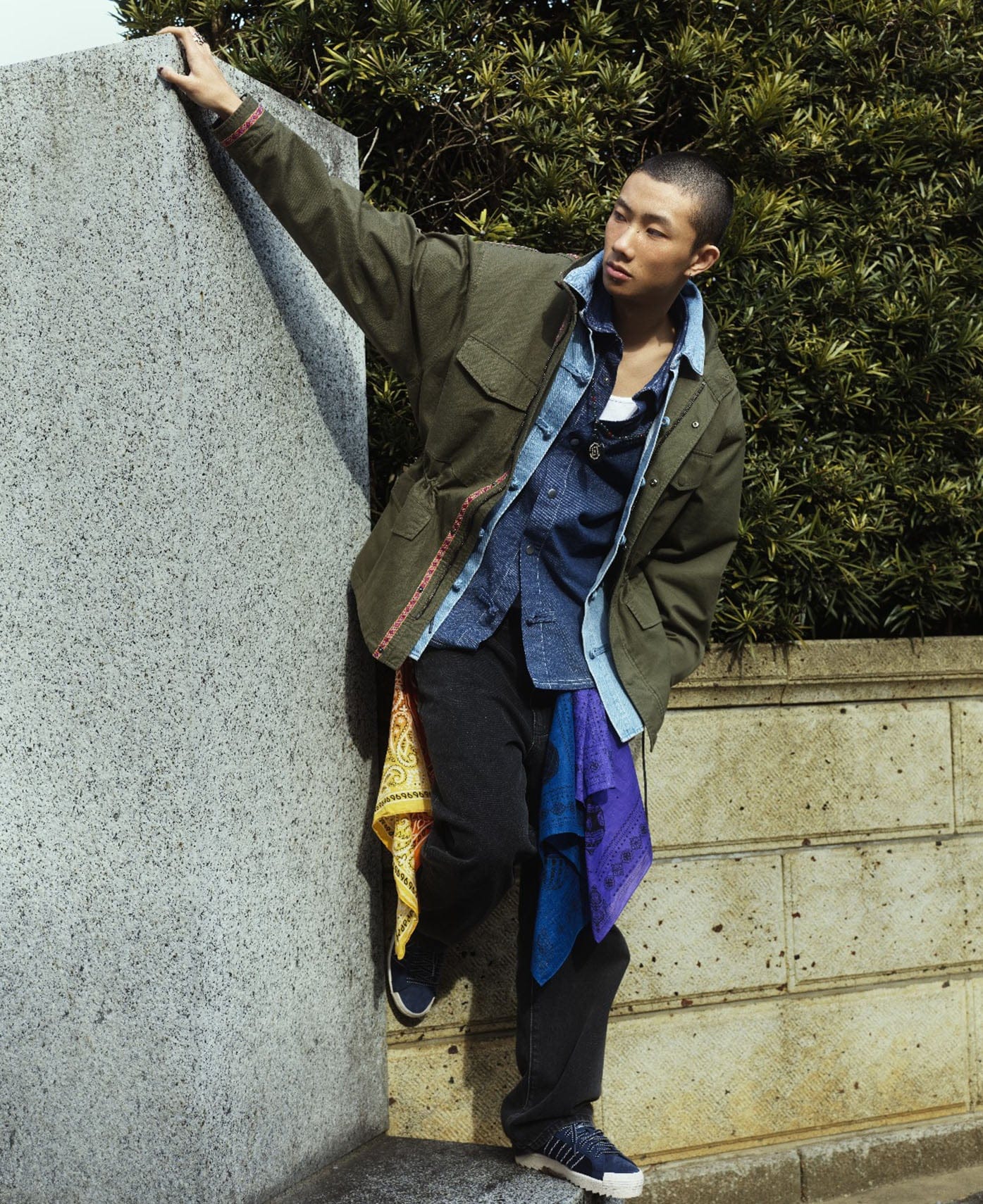 CLOT M - 65 Jacket (Olive)