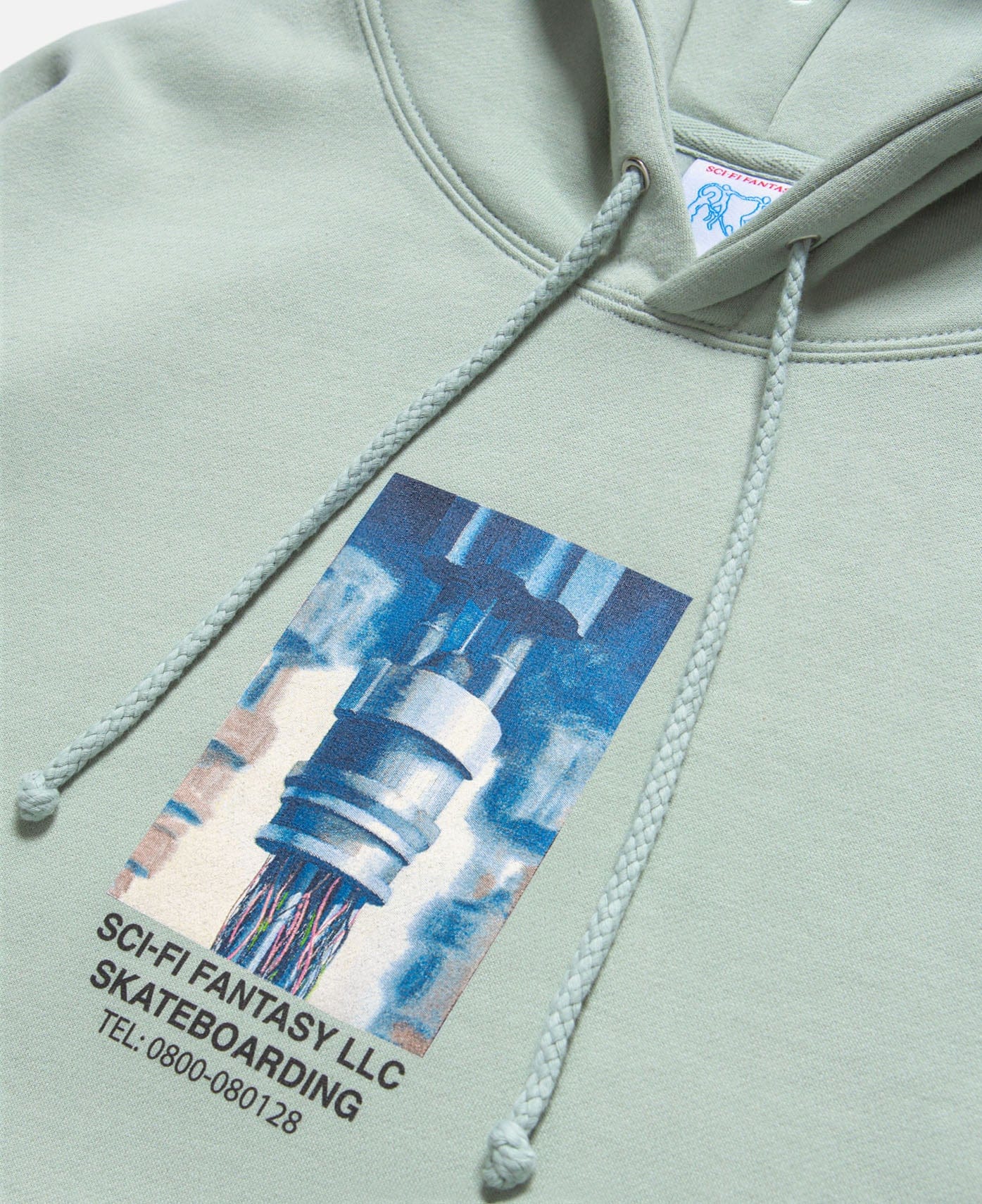 Sci-Fi Fantasy Machine Hoodie (Mint)