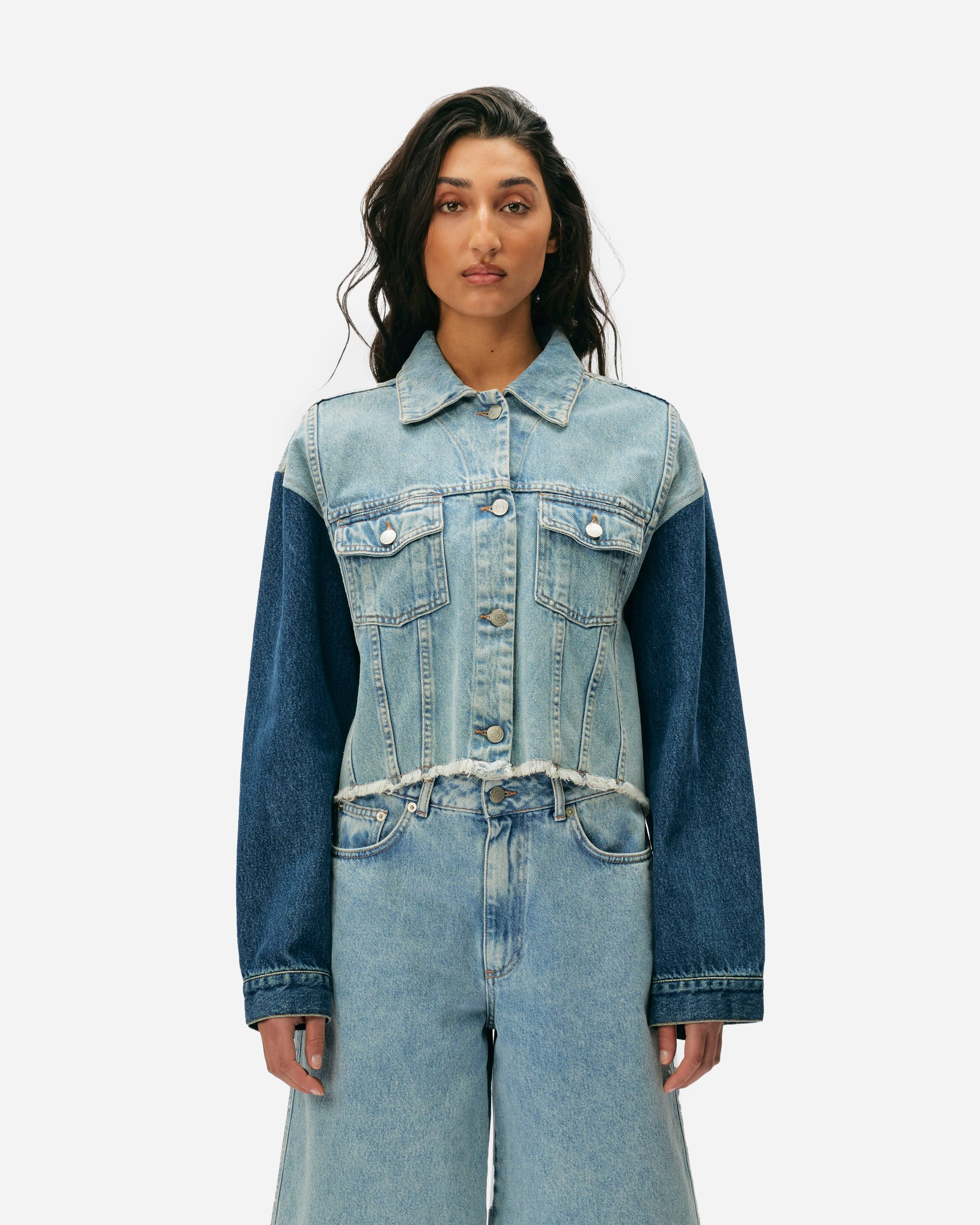 Second Female Aps (oval Square) City Denim Jacket