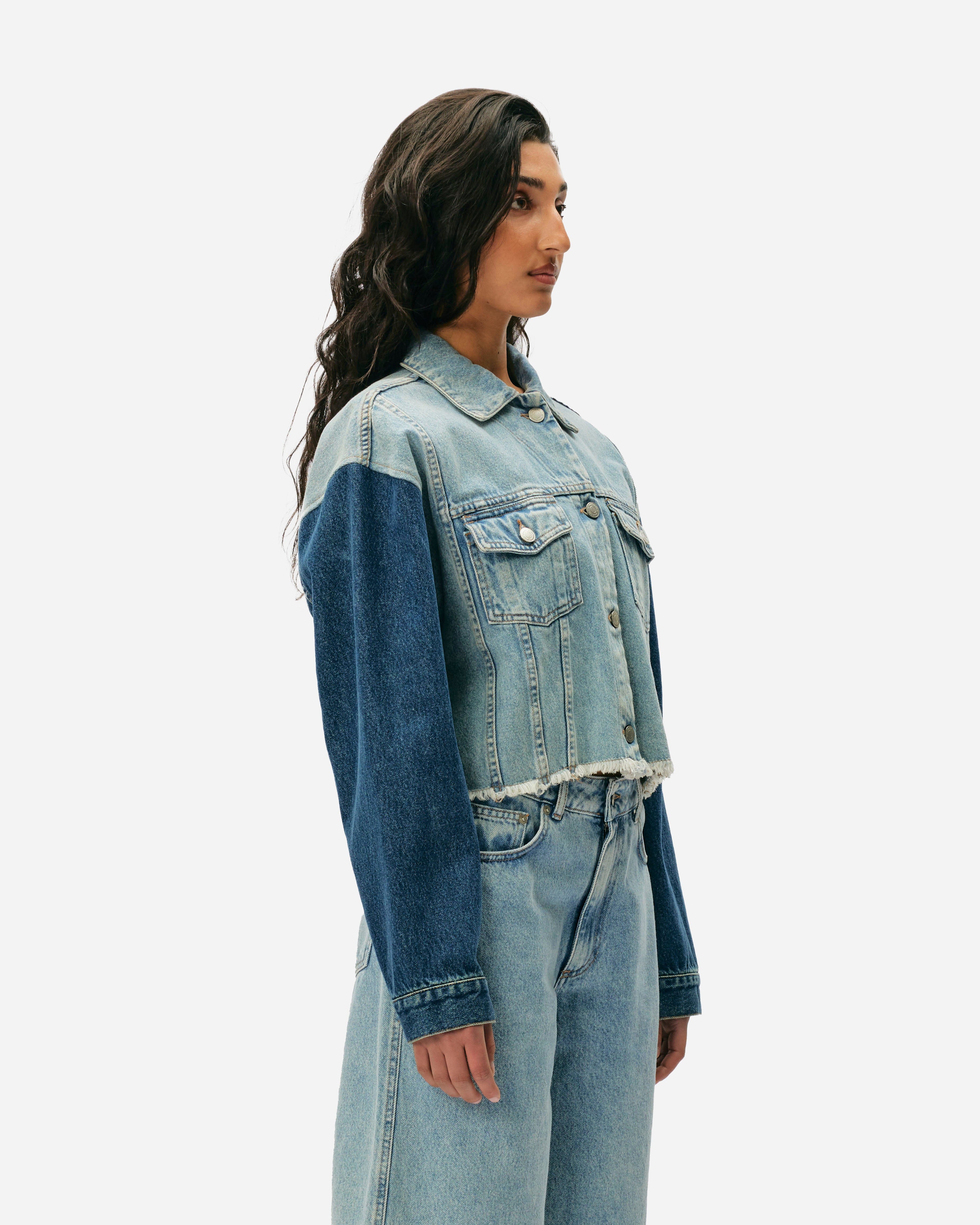 Second Female Aps (oval Square) City Denim Jacket