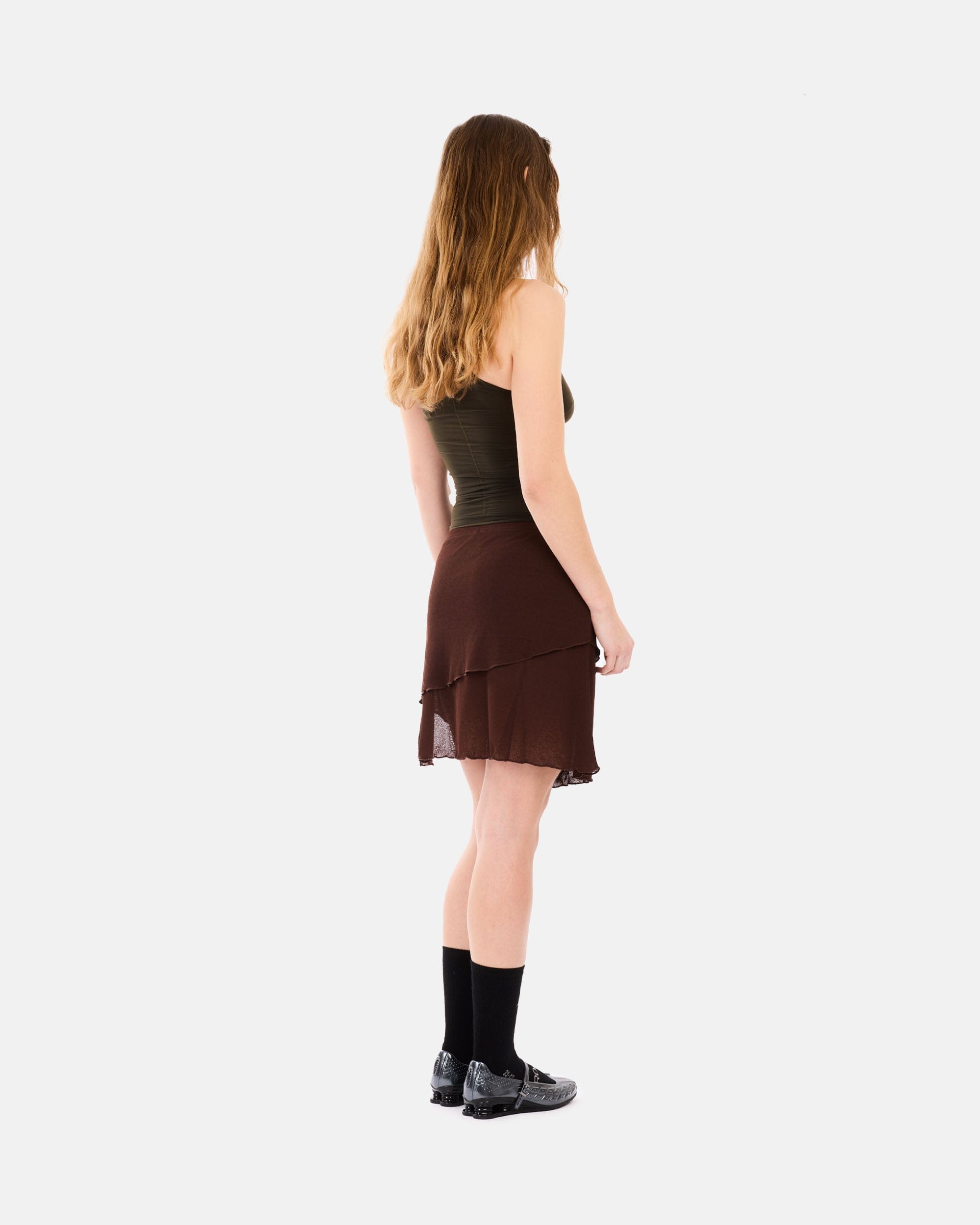 SLAM JAM SRL (ARIES ROA) Haze Ultralight Seamless See Through Tank Top