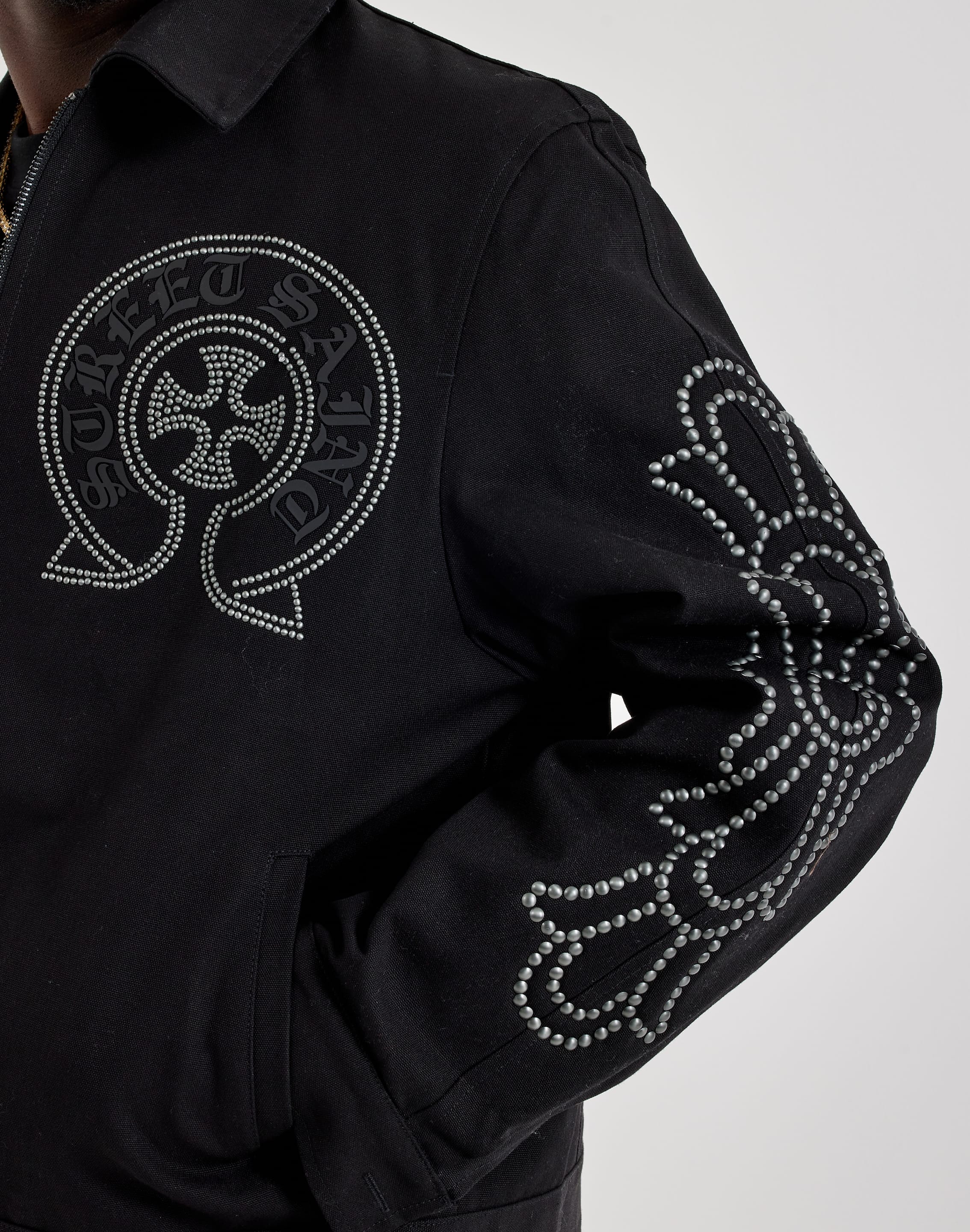 Roku Studio Street Saint Studded Canvas Jacket