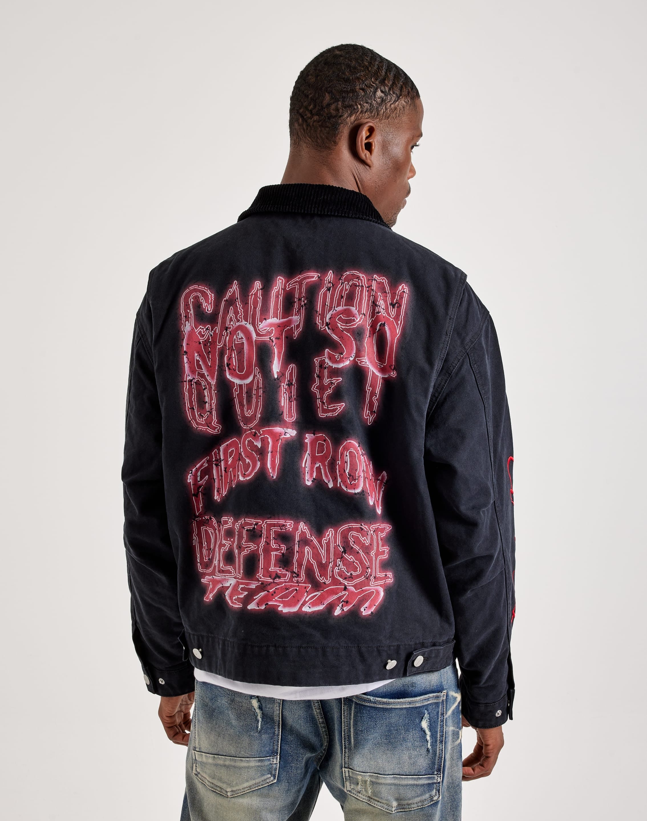 First Row Skull Workwear Jacket