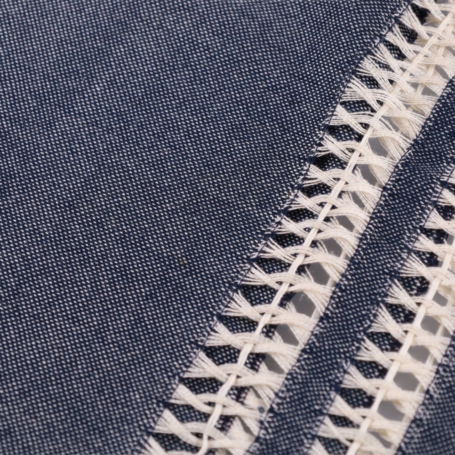 Escvdo GreyCotton Peruvian Poncho