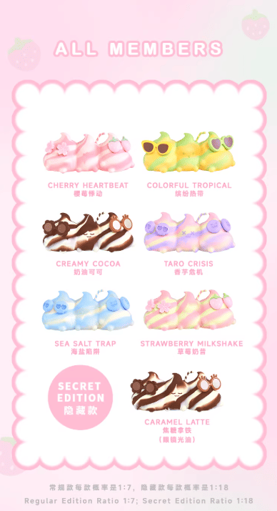 Taropudding Emmmkun Multi - Functional Bag Series Blind Box by Choco Teddy