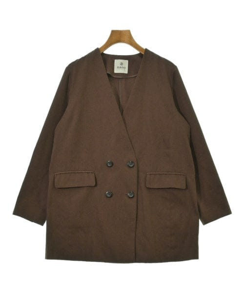 Nano Universe Collarless jackets