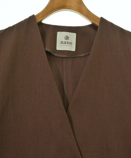Nano Universe Collarless jackets