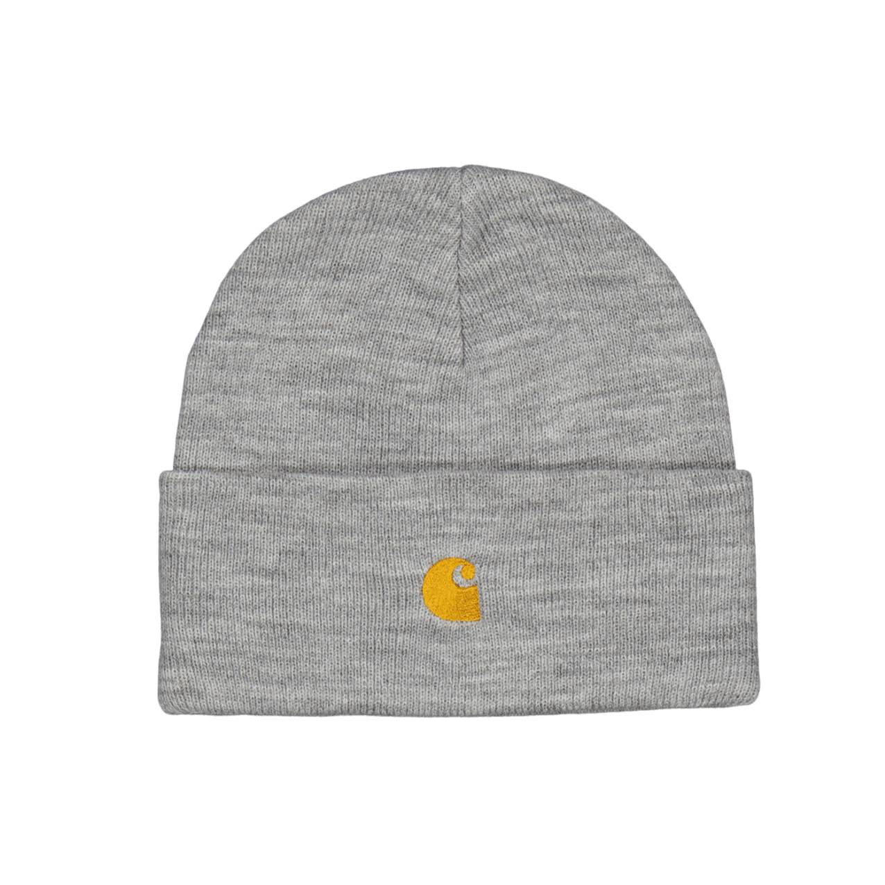 Carhartt WIP Chase Beanie Grey Heather / Gold