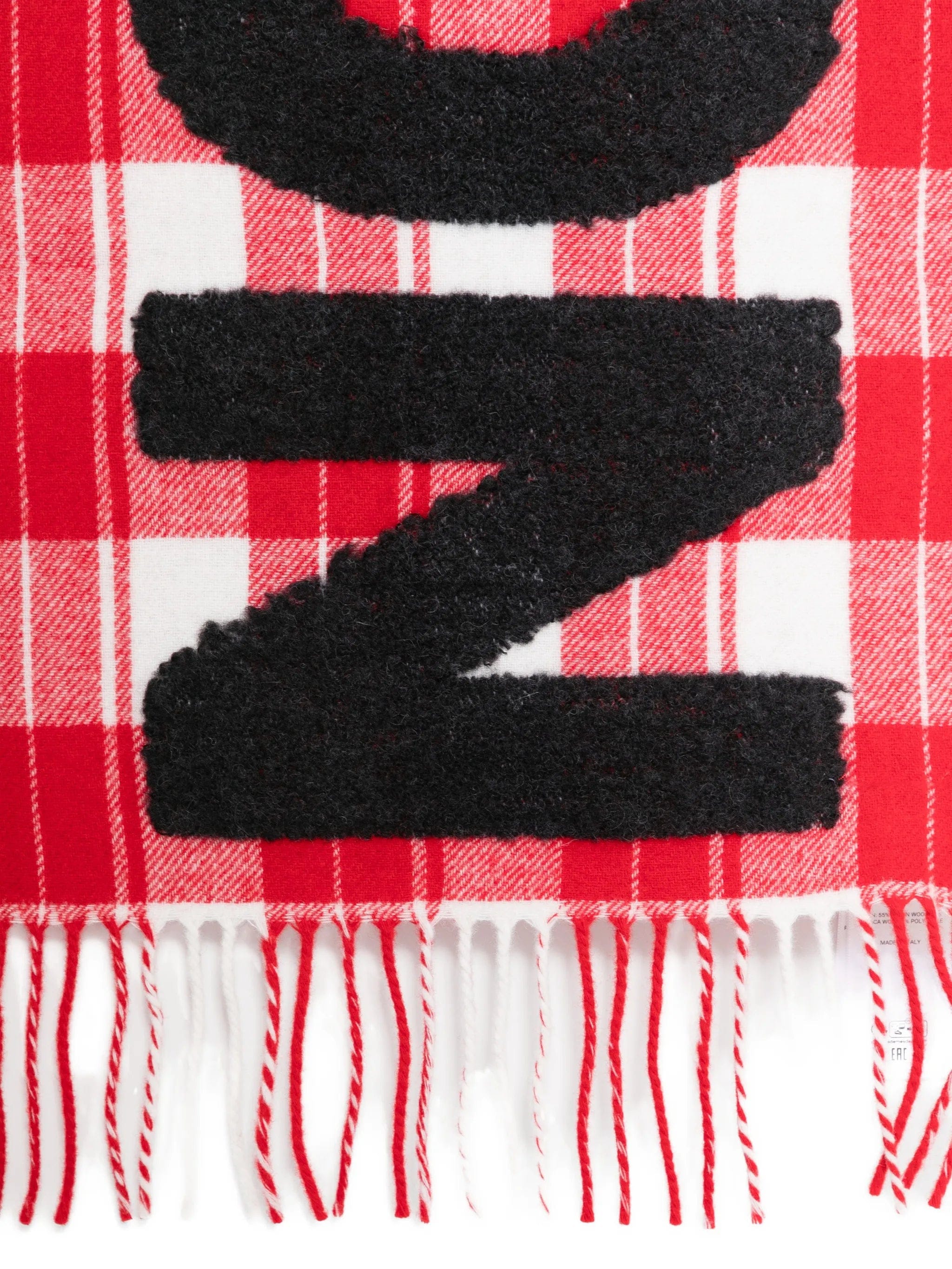 JW Anderson check - pattern scarf
