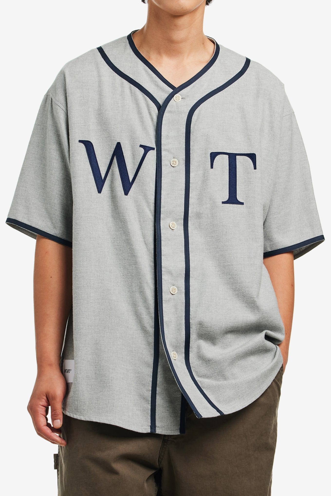 WTAPS LEAGUE / SS / COTTON. TWILL