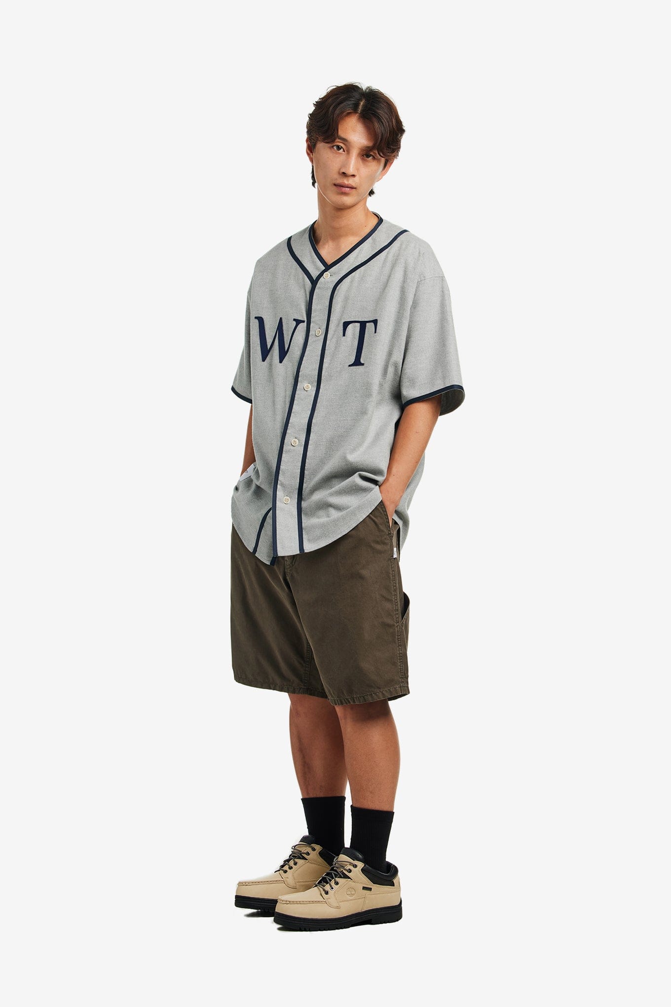 WTAPS LEAGUE / SS / COTTON. TWILL
