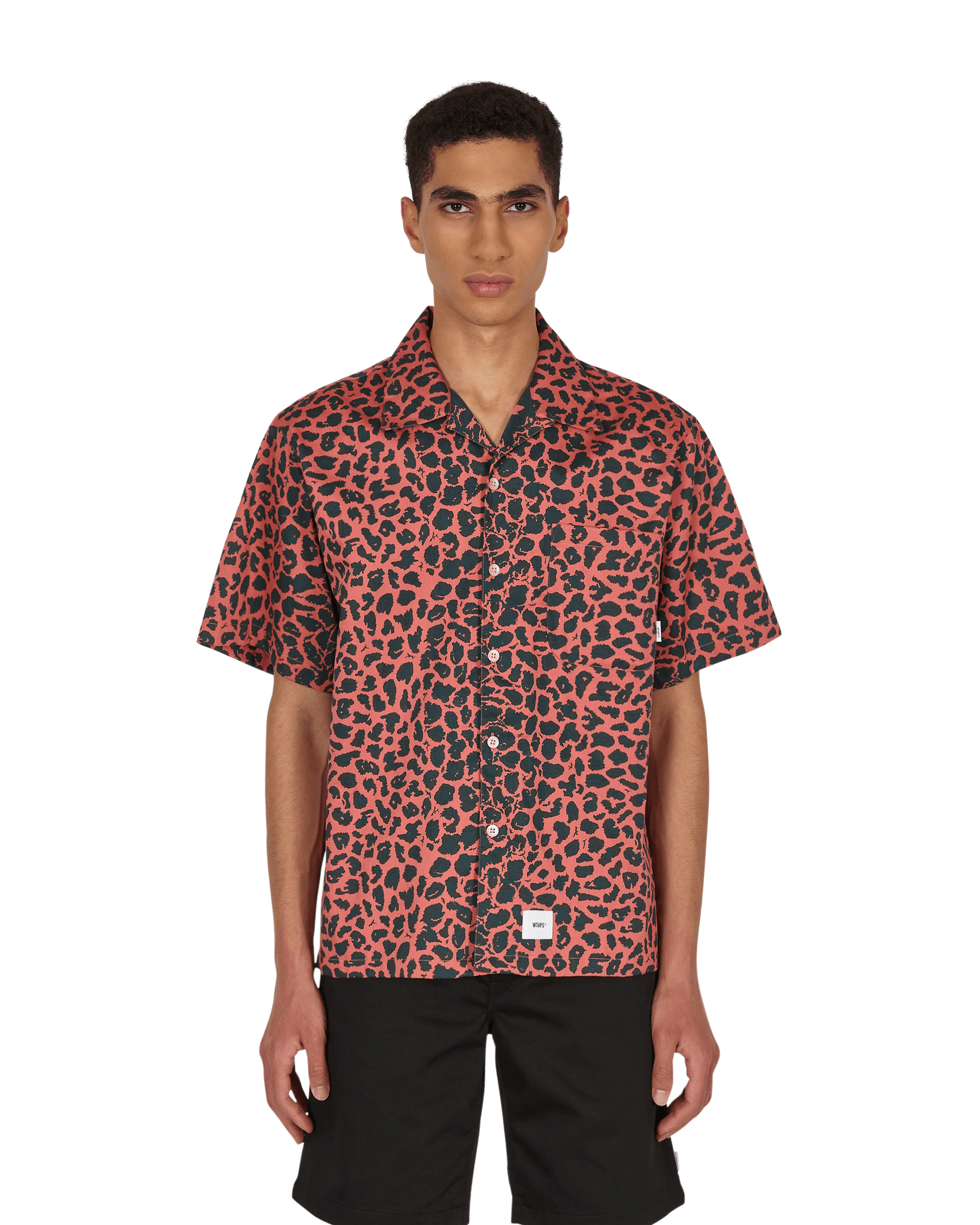 WTAPS Night Vision Satin Camo Shirt Pink
