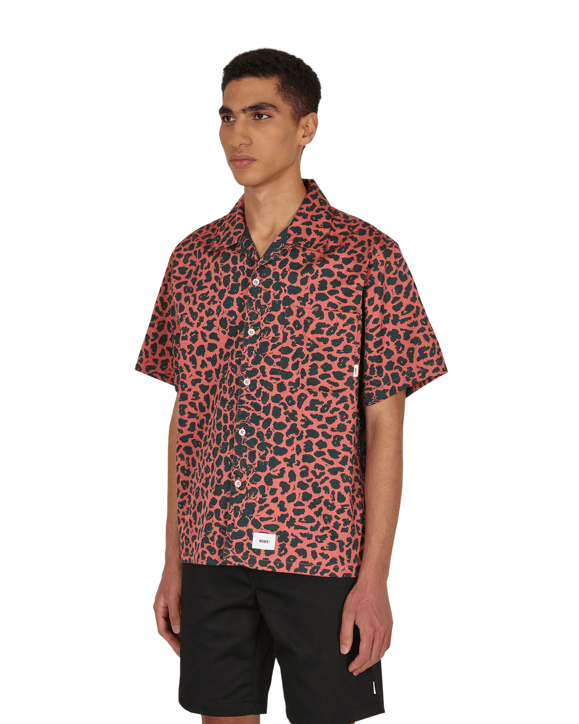 WTAPS Night Vision Satin Camo Shirt Pink