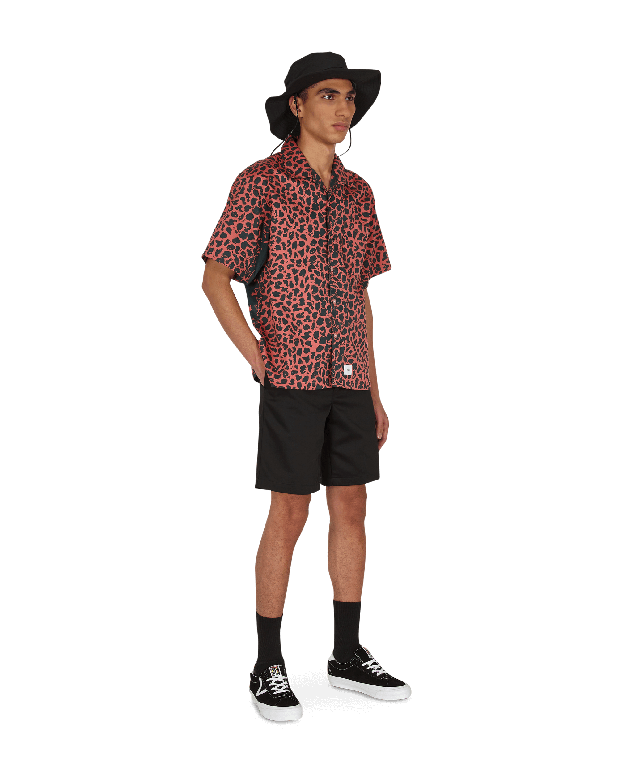 WTAPS Night Vision Satin Camo Shirt Pink