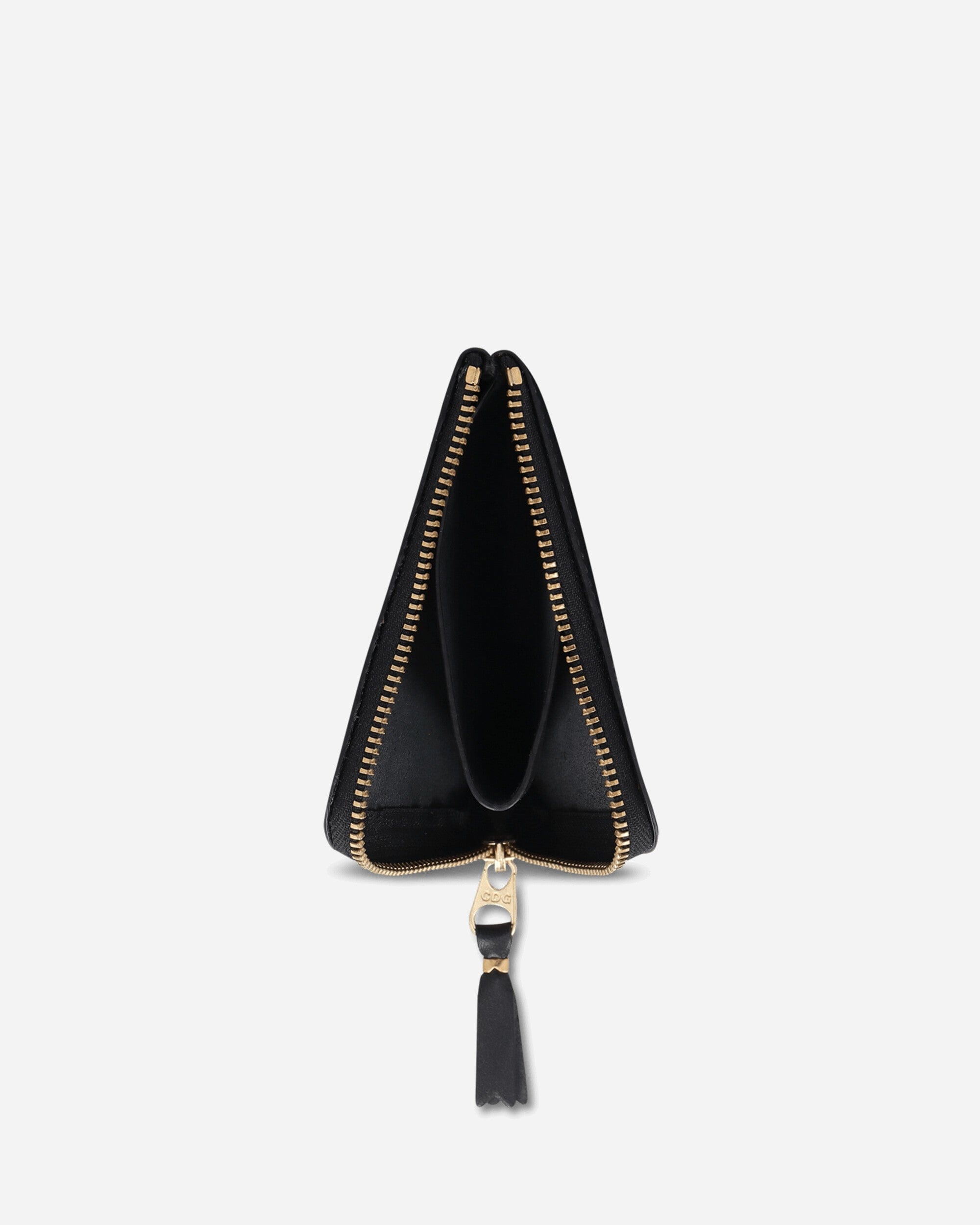 Comme des Garçons Wallet Classic Line Zip - Around Wallet Black