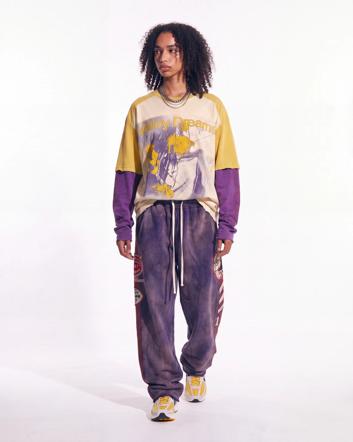 Vale Forever Sunrise L/S T-Shirt Cream