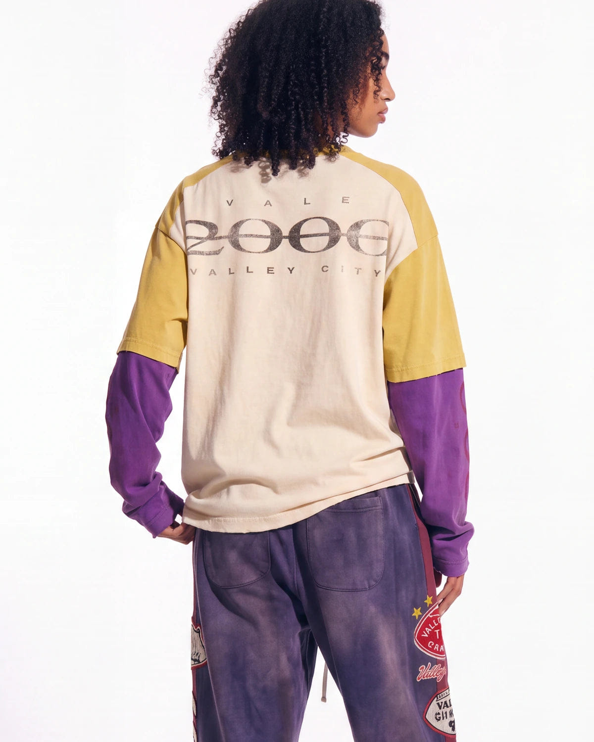 Vale Forever Sunrise L/S T-Shirt Cream