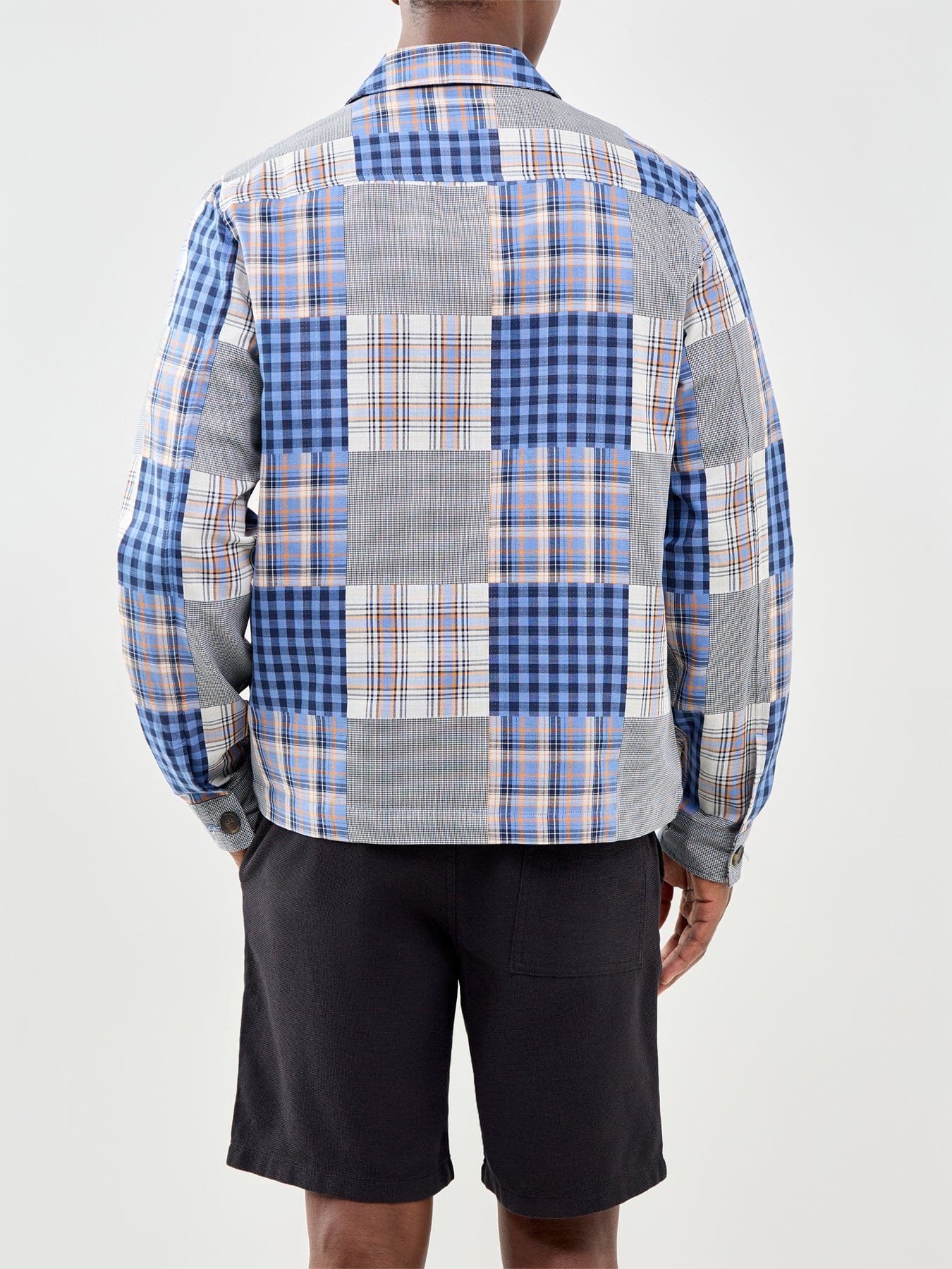 PS Paul Smith Patch Overshirt Blue