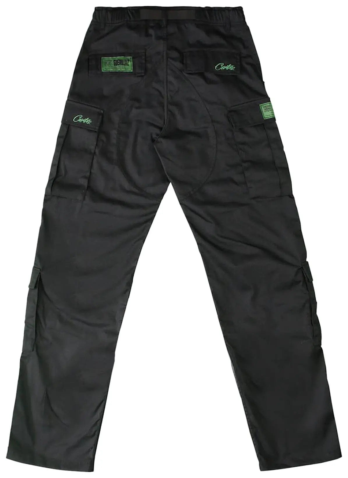 Corteiz Mula Guerillaz Cargos Black Green