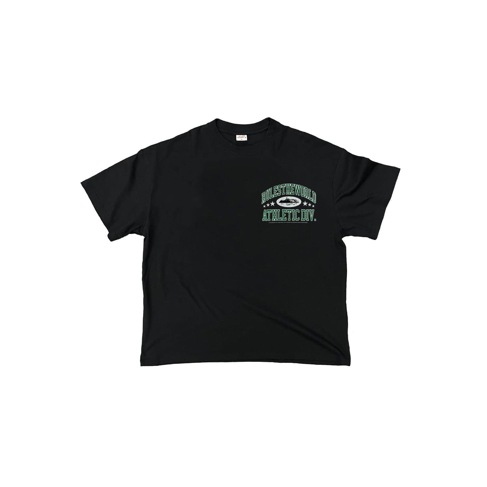 Corteiz RTW Athletic Division T-Shirt Black Green