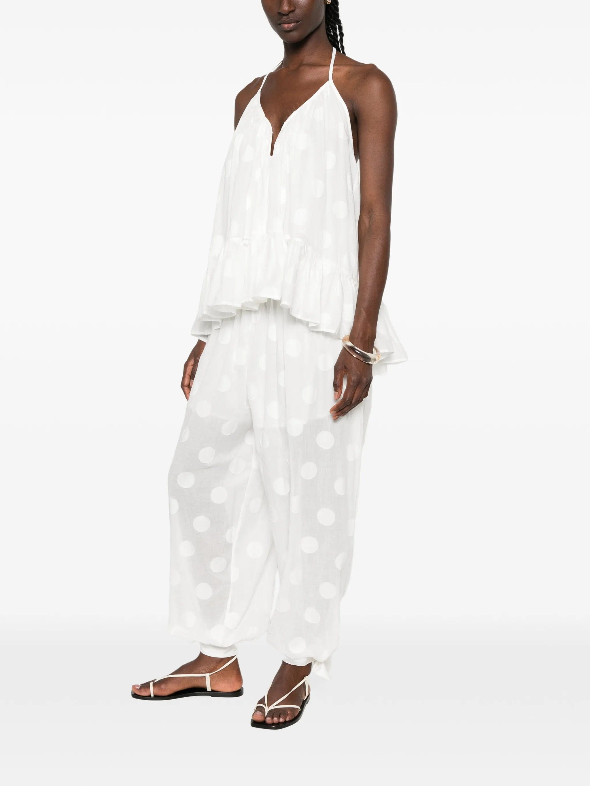 Zimmermann Solstice polka - dot trousers