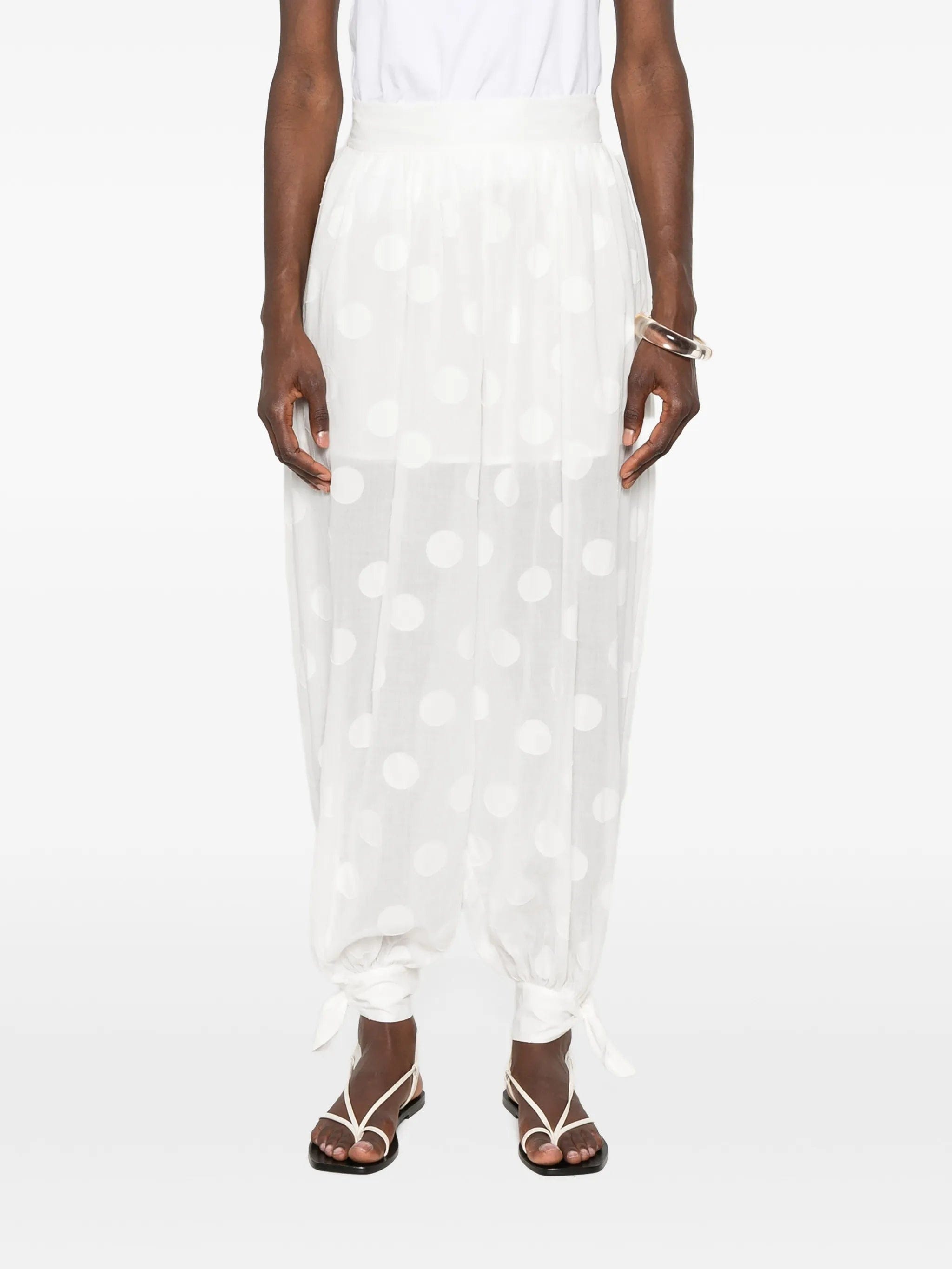 Zimmermann Solstice polka - dot trousers