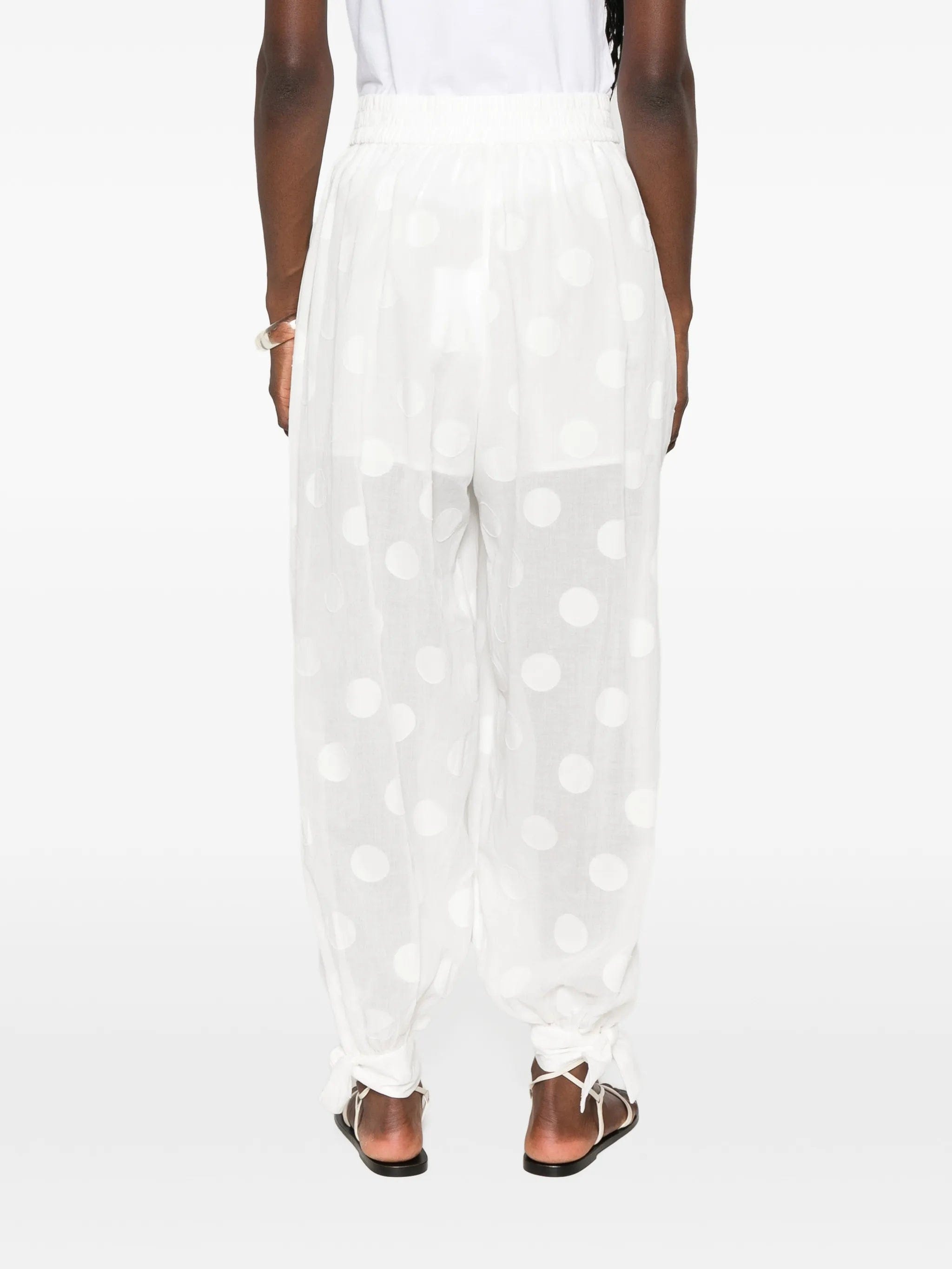 Zimmermann Solstice polka - dot trousers