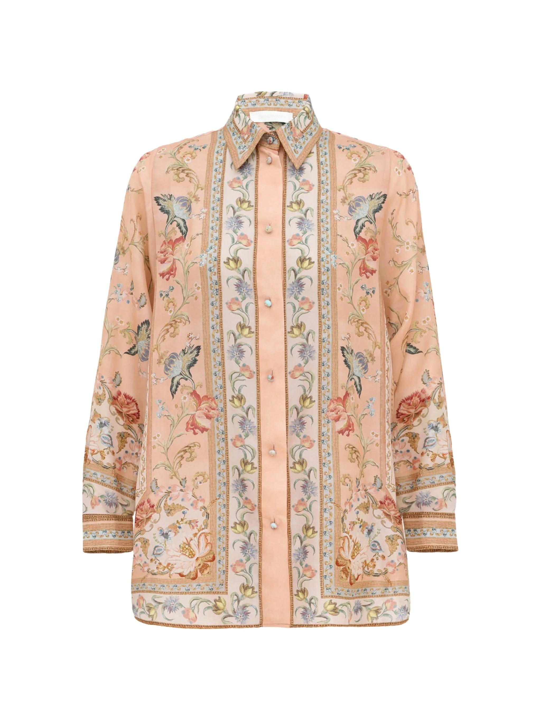 Zimmermann Roselight paisley - print shirt
