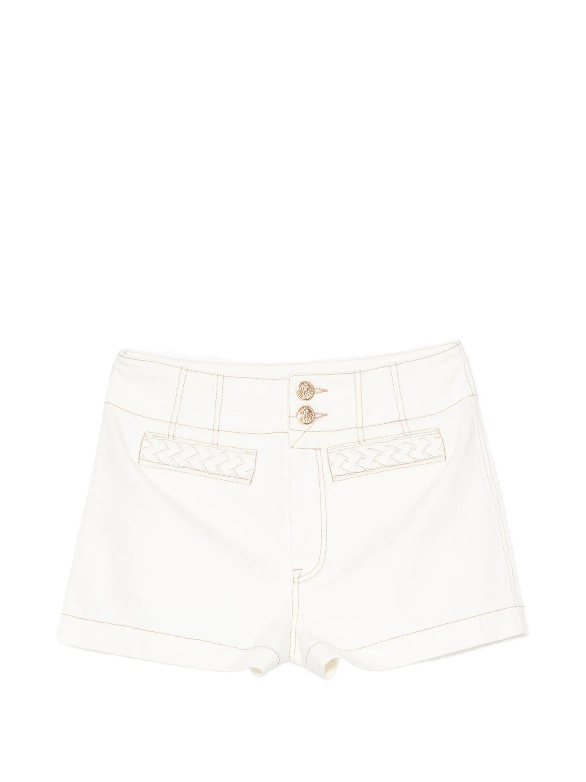 Zimmermann Roselight braided - trim shorts