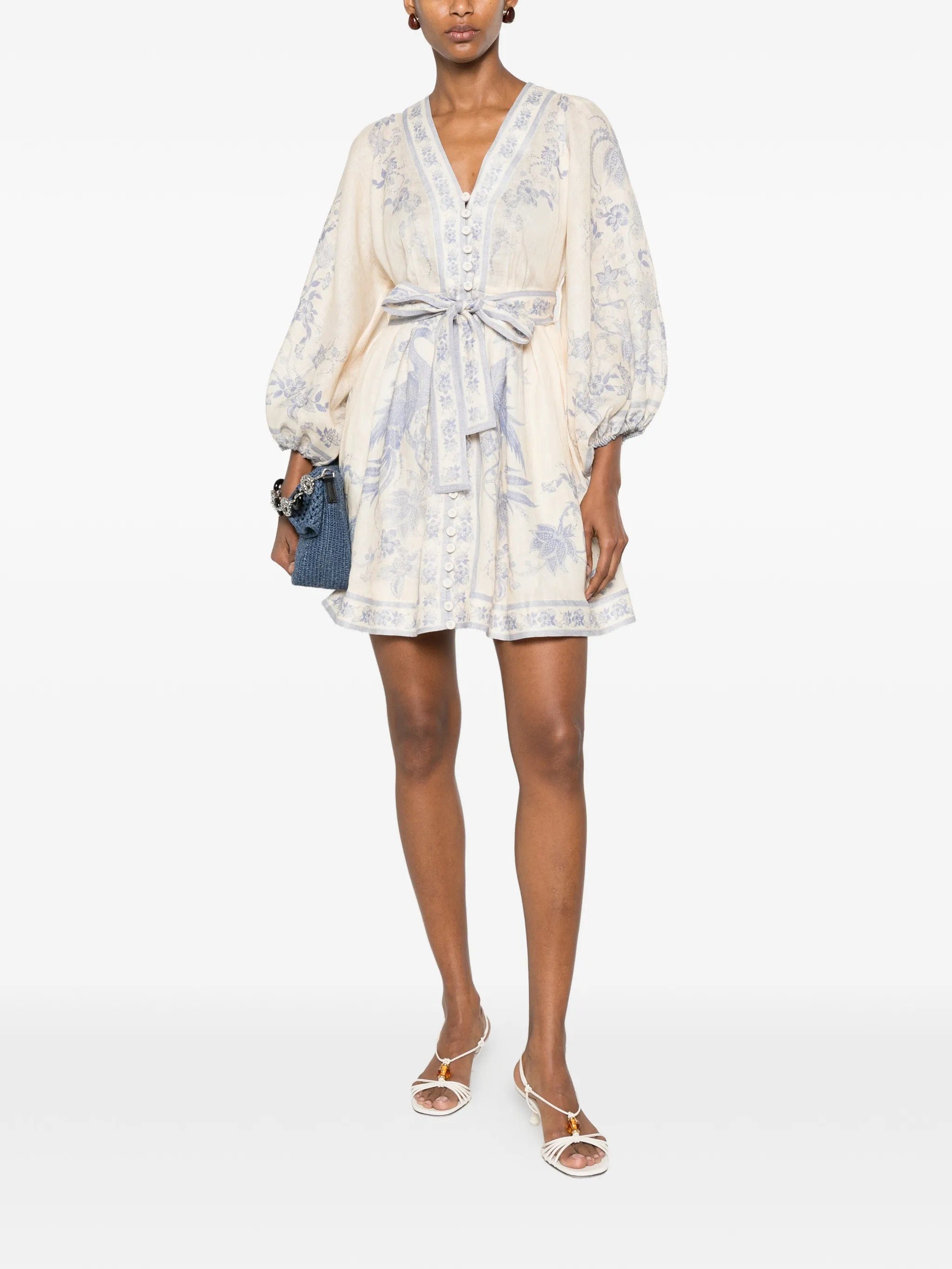 Zimmermann Indra floral - print mini dress