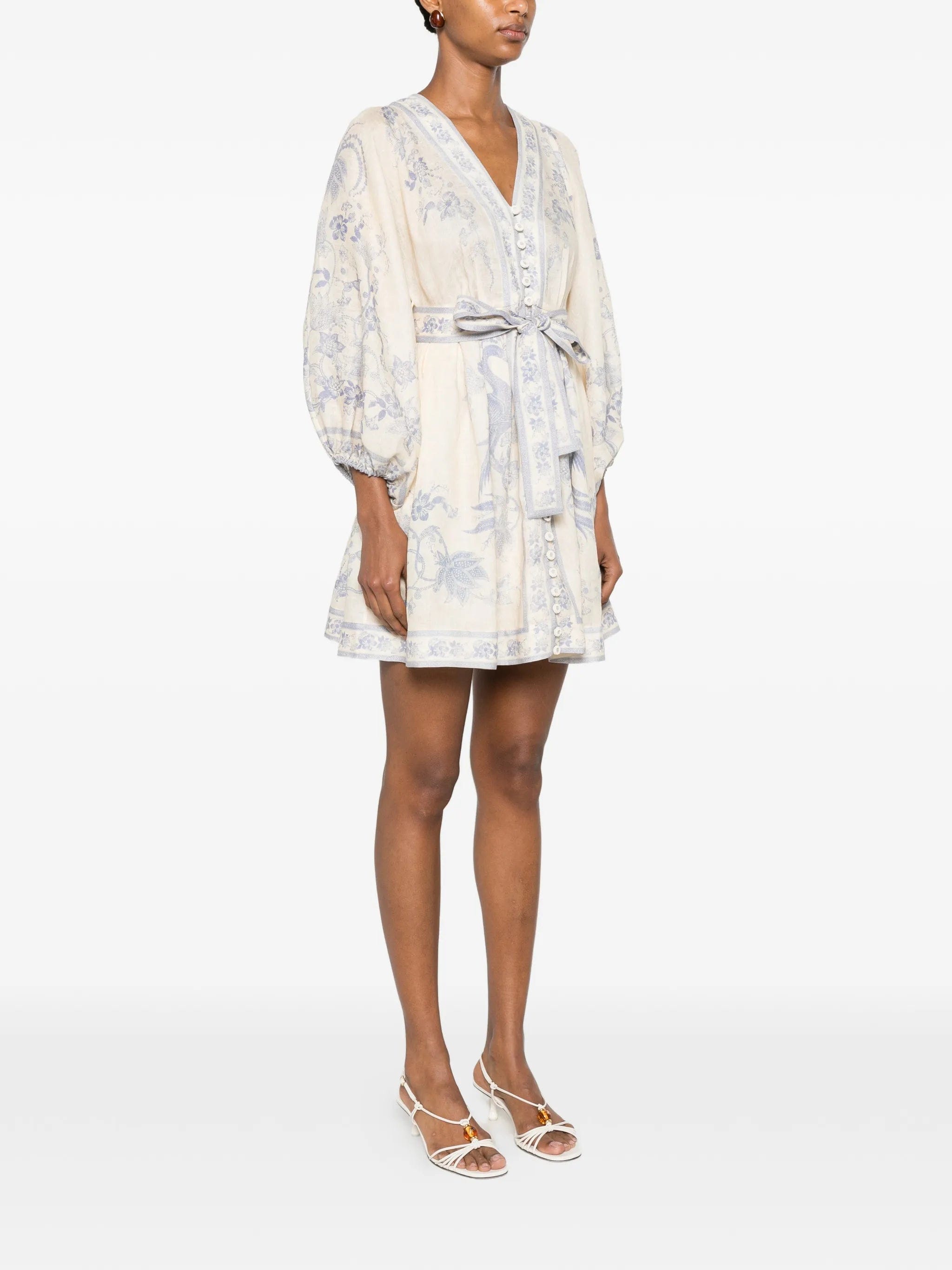 Zimmermann Indra floral - print mini dress