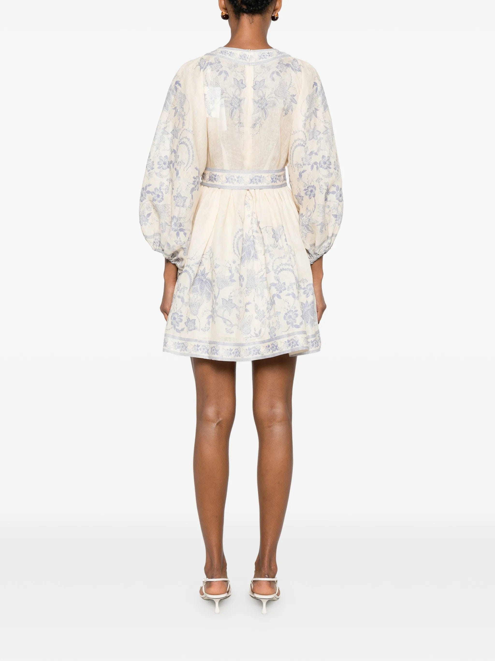 Zimmermann Indra floral - print mini dress