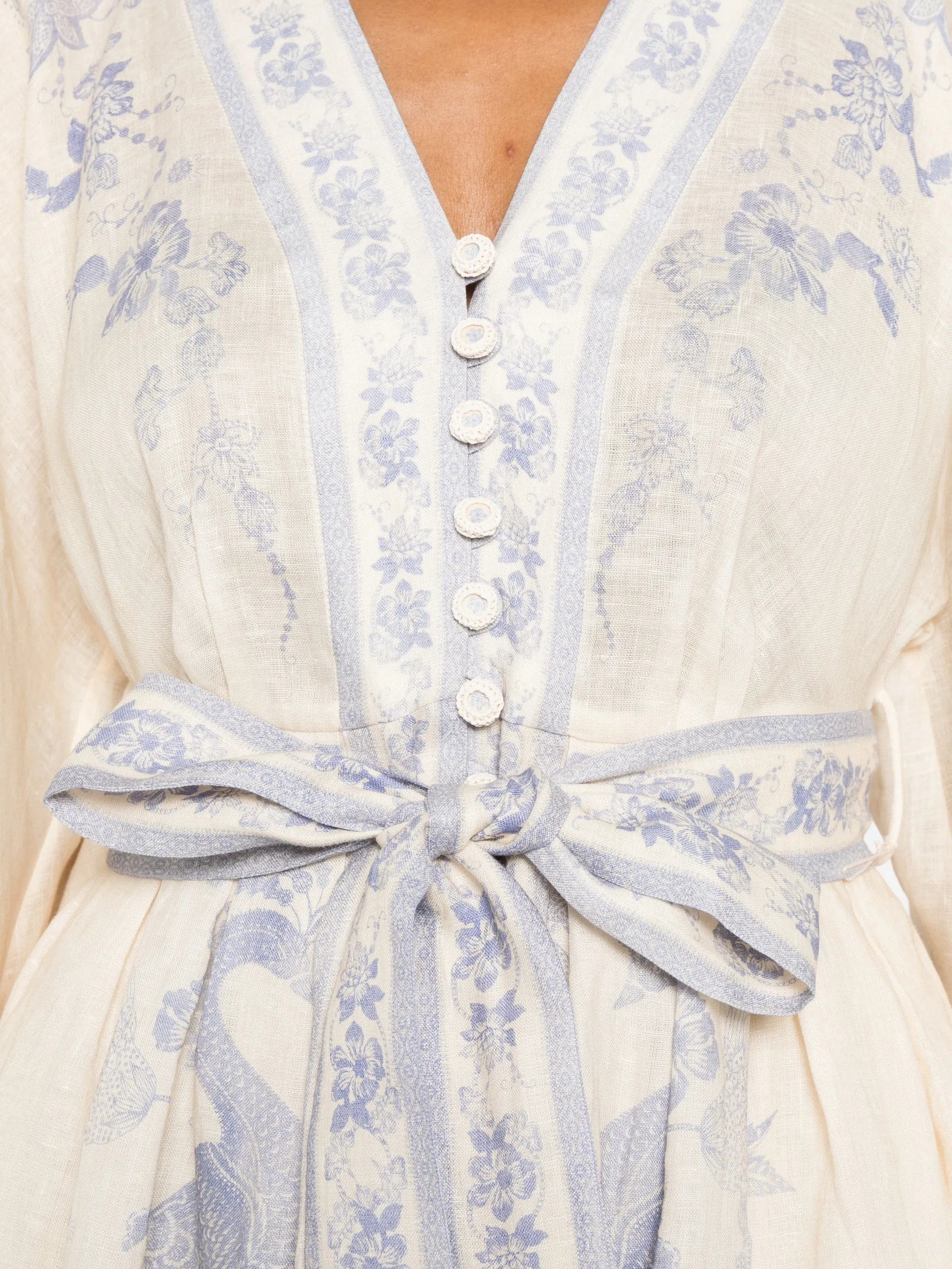 Zimmermann Indra floral - print mini dress