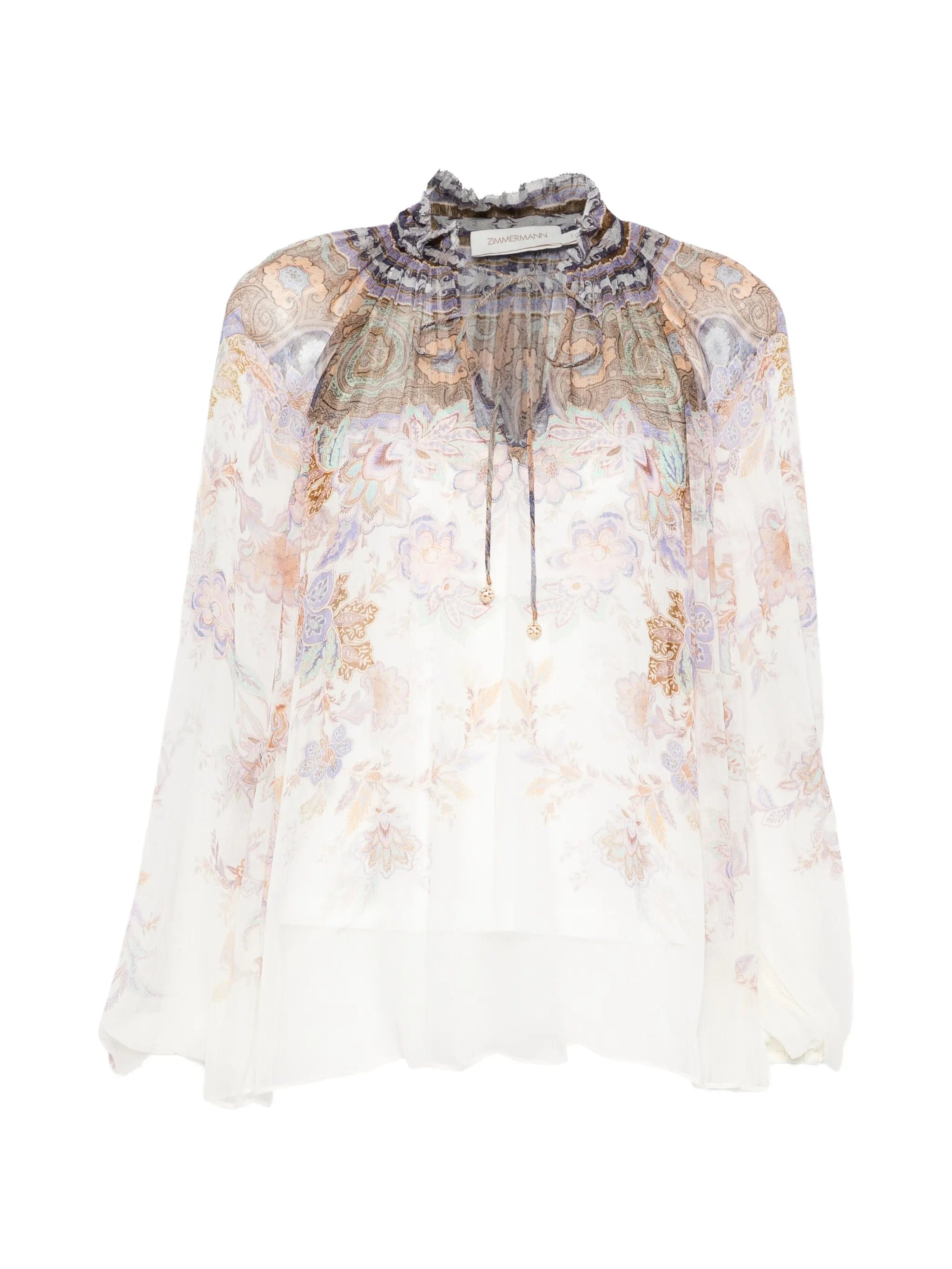 Zimmermann Luna paisley - print blouse