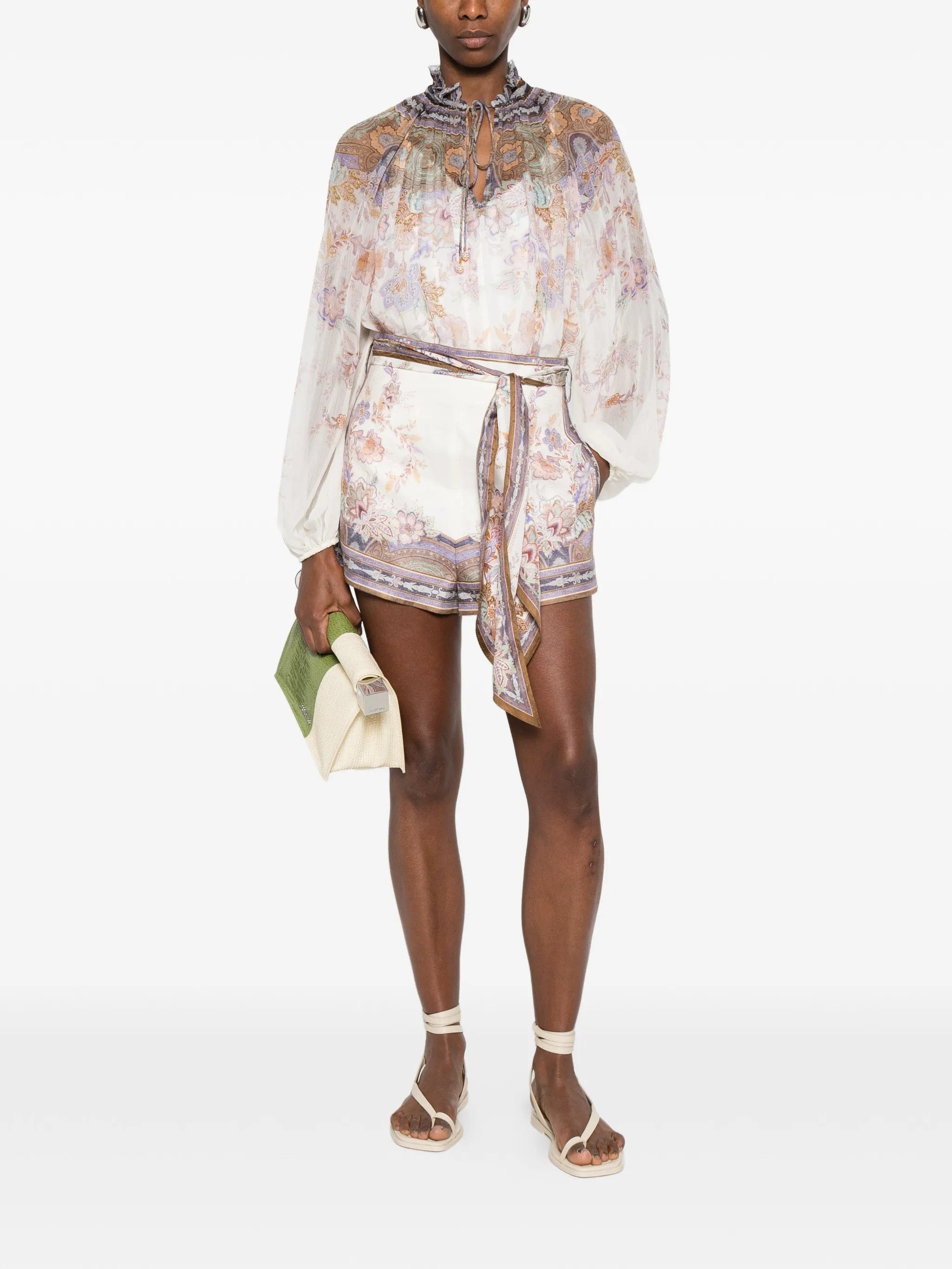 Zimmermann Luna paisley - print blouse