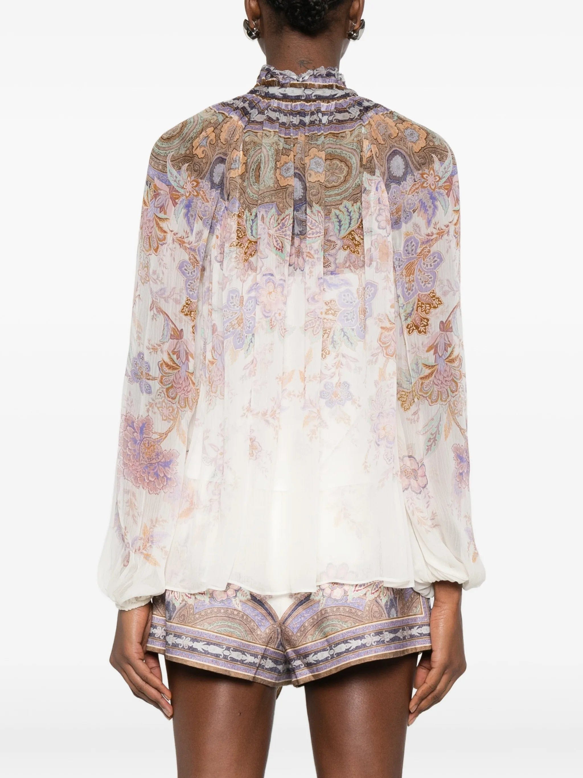 Zimmermann Luna paisley - print blouse