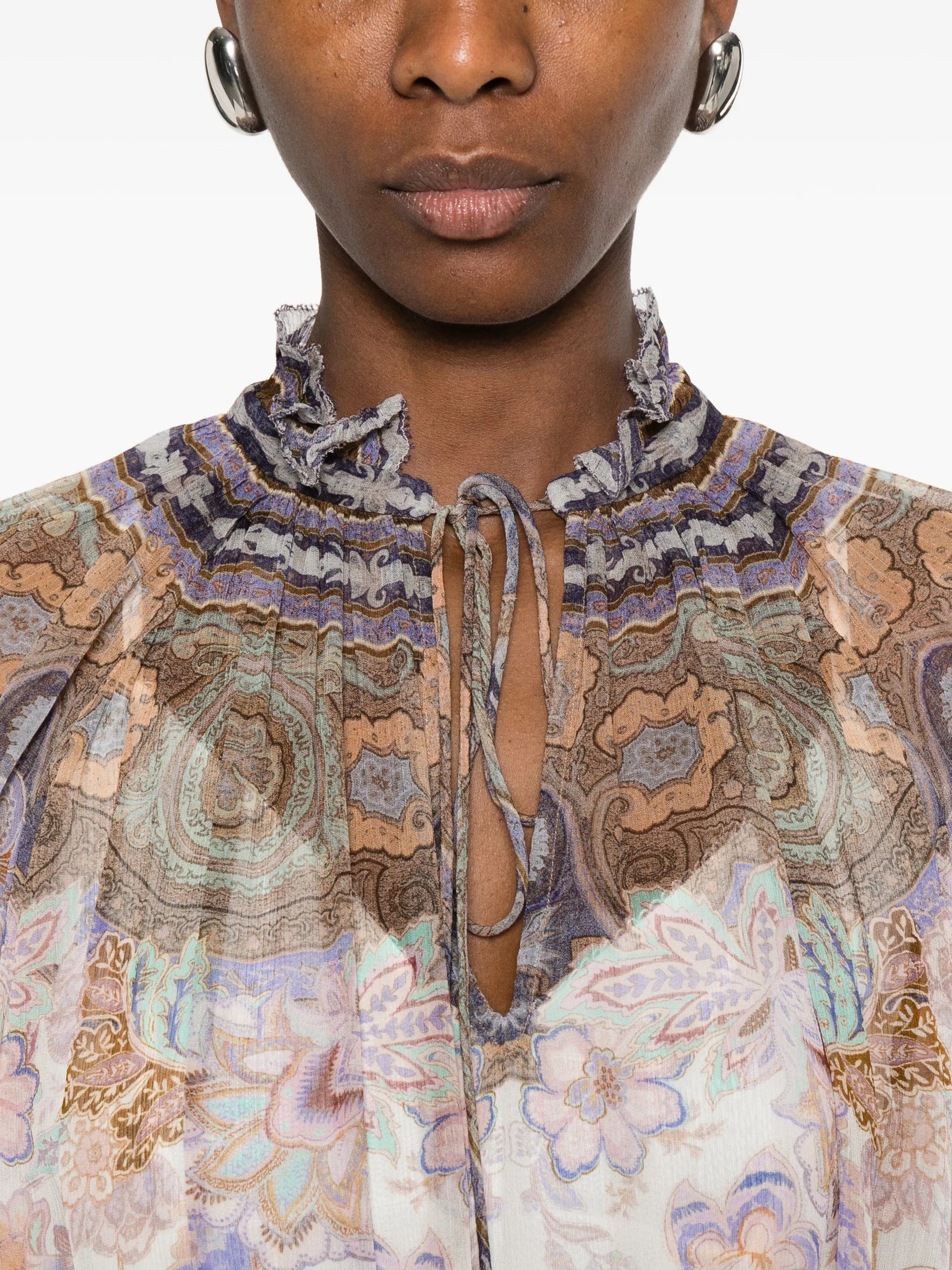 Zimmermann Luna paisley - print blouse