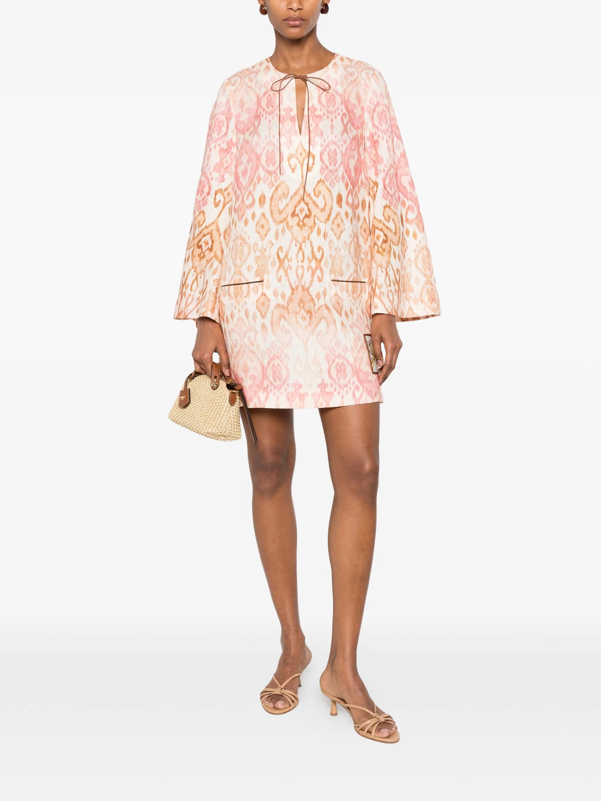 Zimmermann Aster ikat - print dress